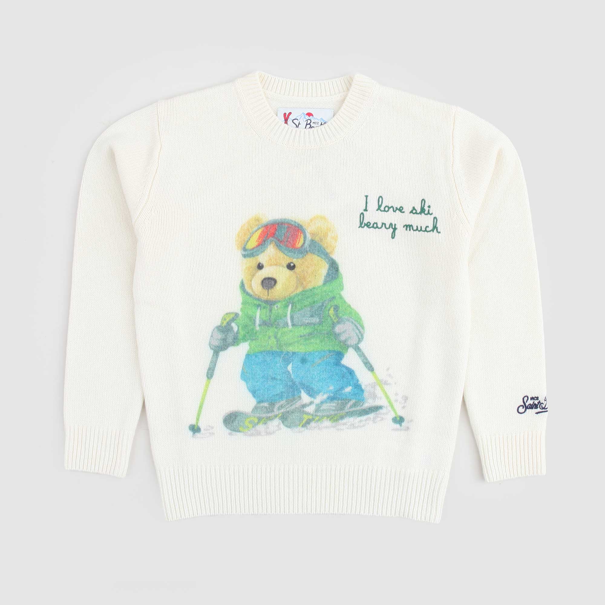 Maglioncino Panna Firmato MC2 SAINT BARTH - annameglio.com abbigliamento moda