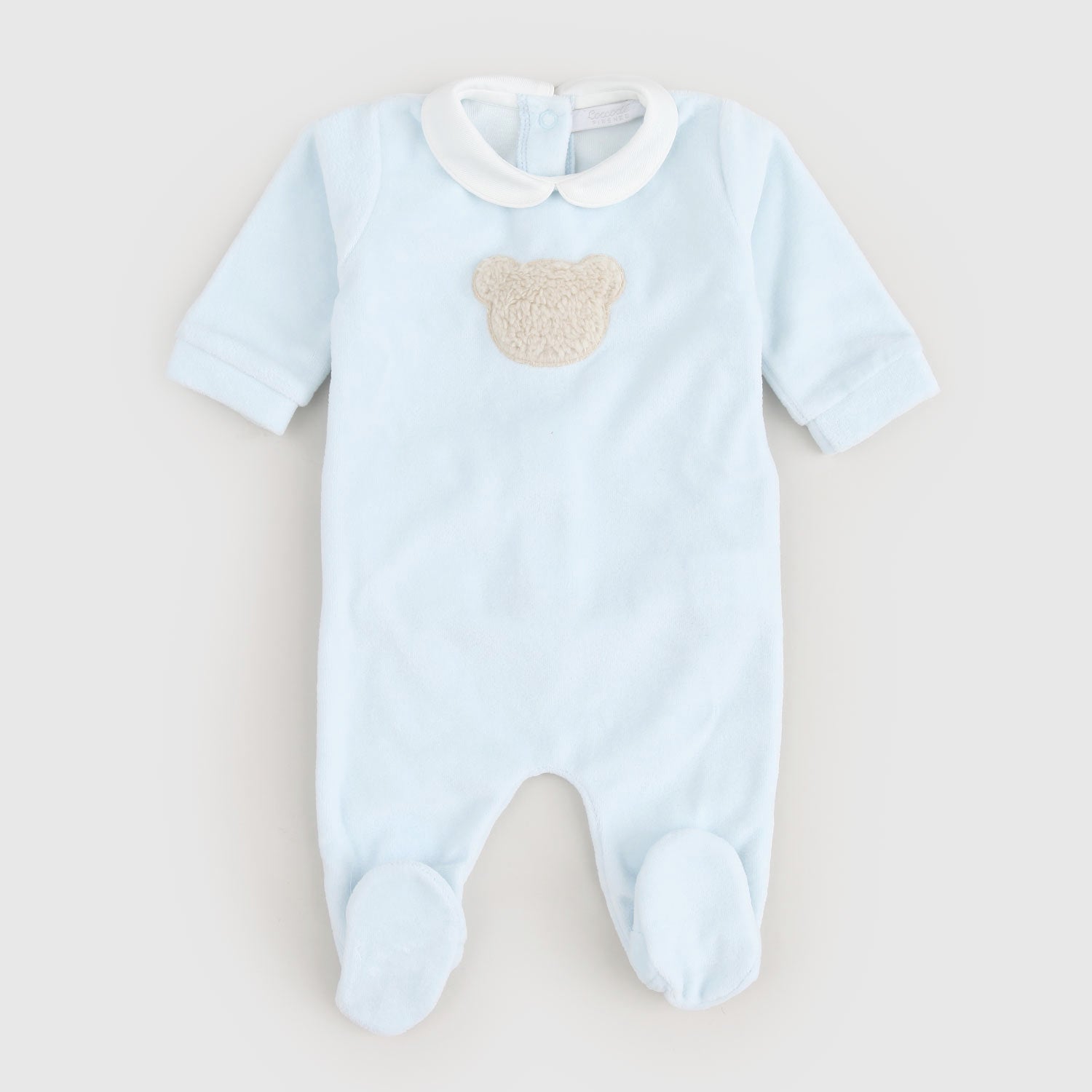 Tutina In Ciniglia Celeste COCCODE' - annameglio.com abbigliamento moda