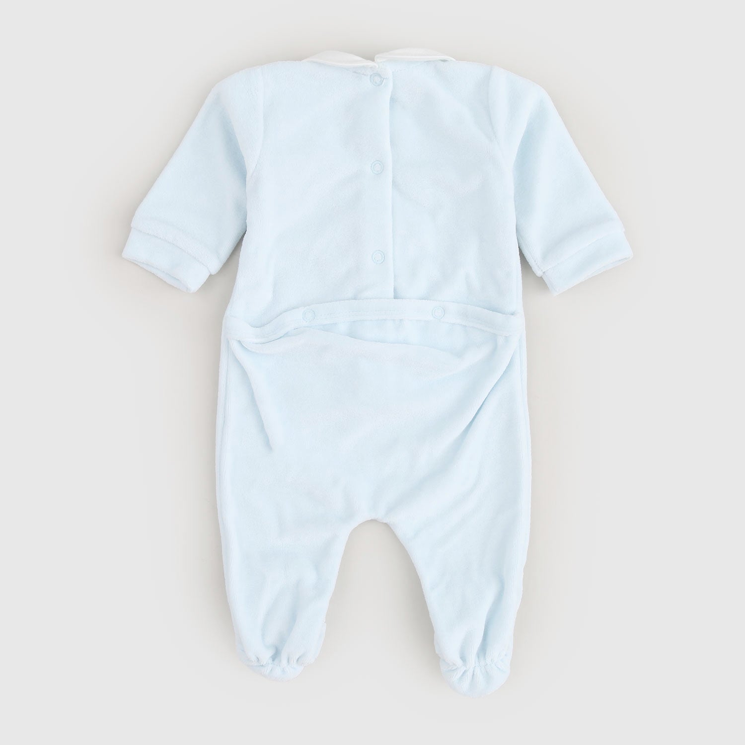 Tutina In Ciniglia Celeste COCCODE' - annameglio.com abbigliamento moda