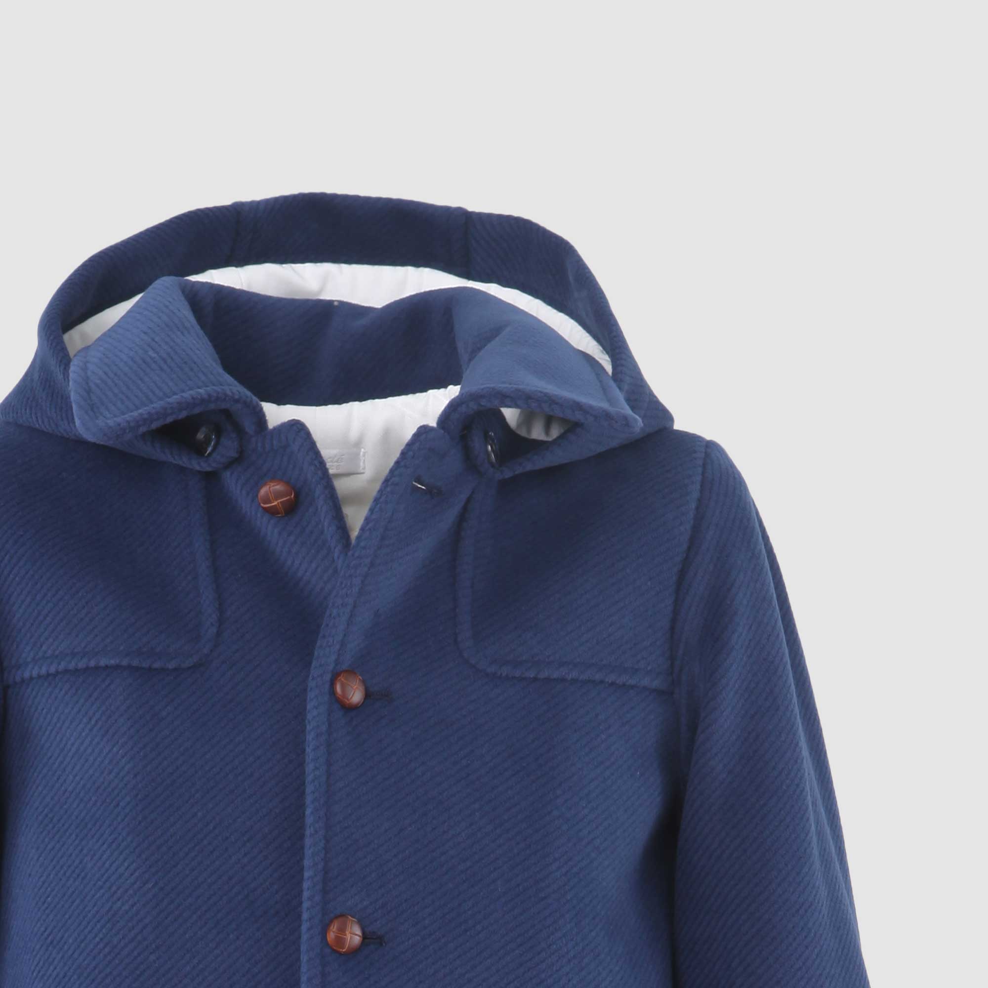 Montgomery Blu Con Effetto Vellutato - annameglio.com abbigliamento moda