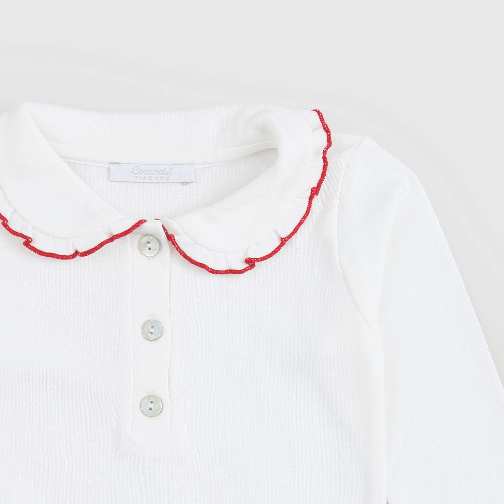 Camicetta Polo Bianca COCCODE' - annameglio.com abbigliamento moda