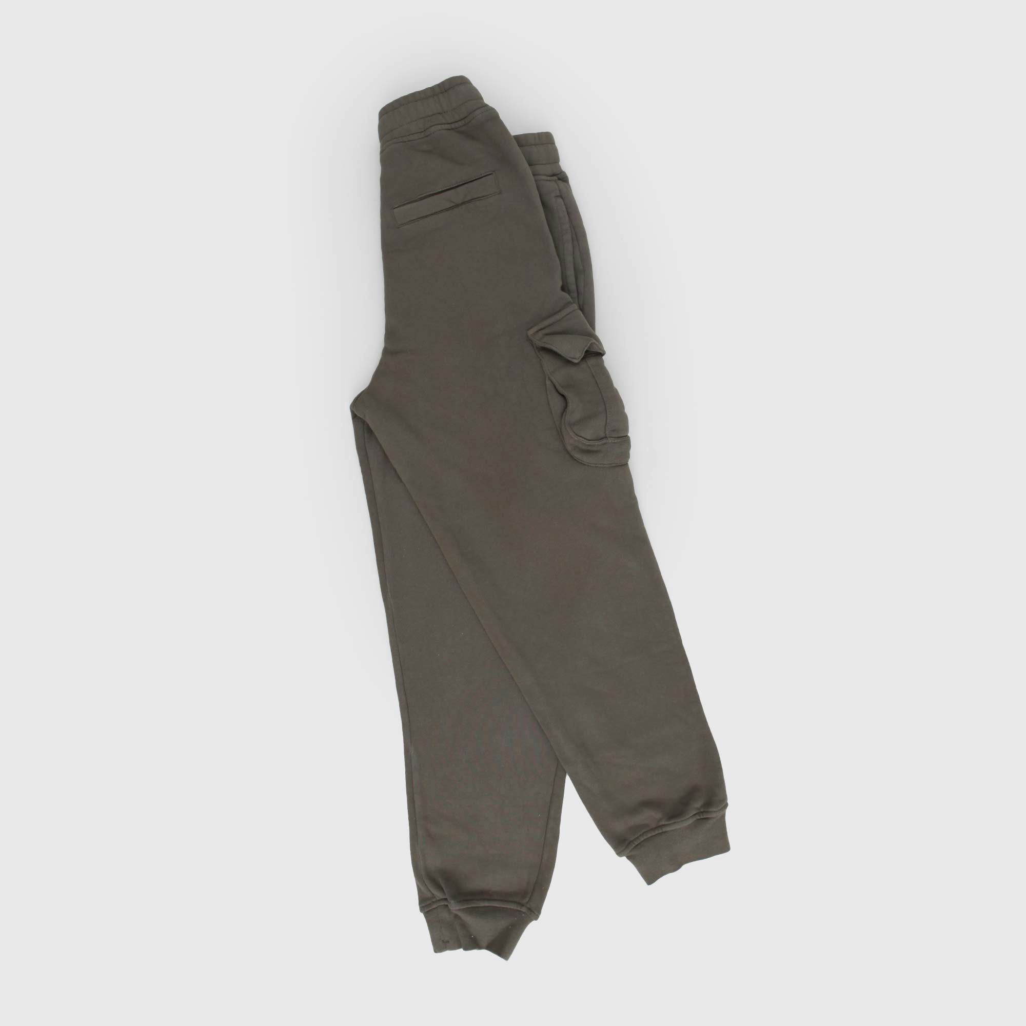 Pantaloni jogger verde oliva con tasche cargo - annameglio.com abbigliamento moda