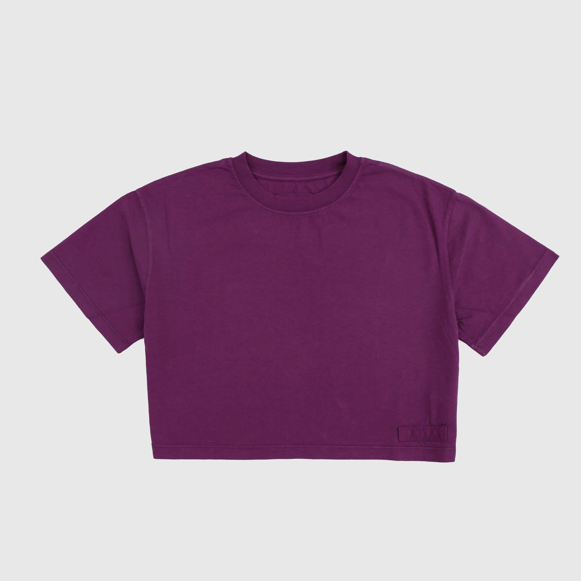 T-shirt cropped viola passion - annameglio.com abbigliamento moda