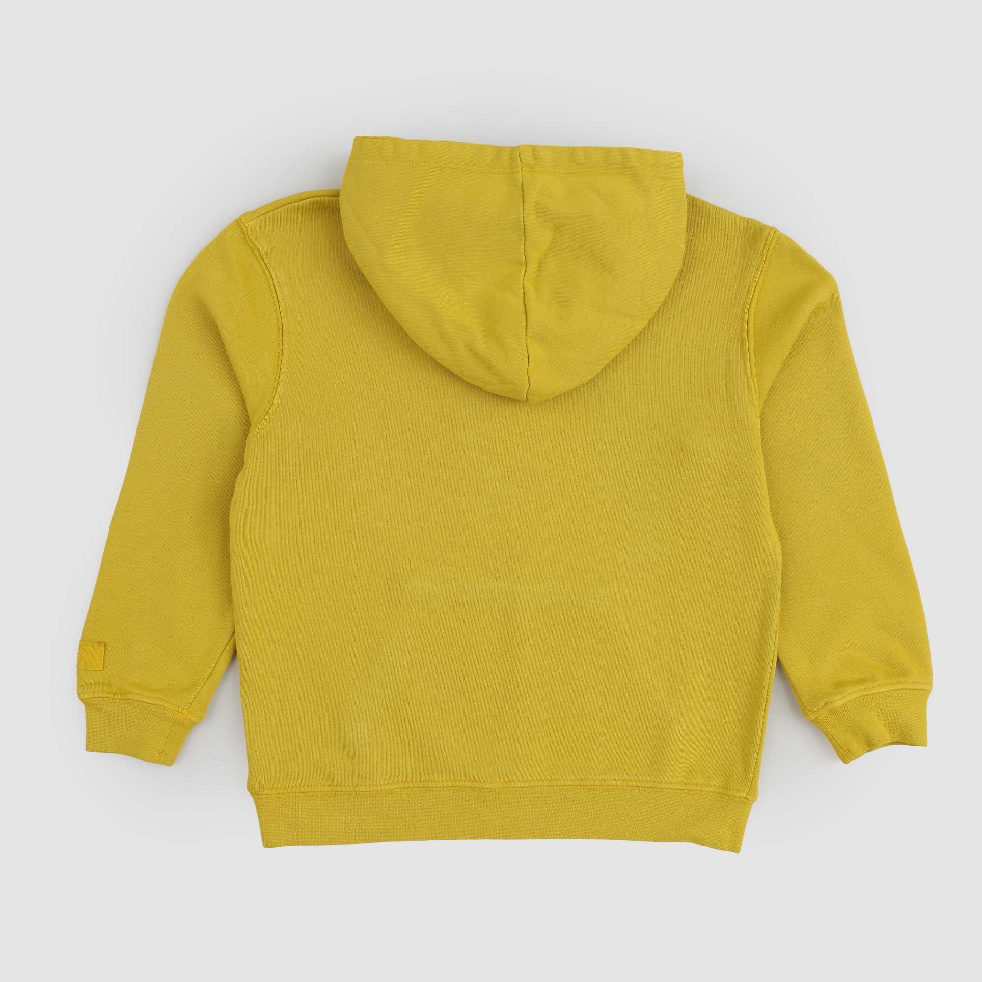 Felpa Hoodie con cappuccio giallo miele - annameglio.com abbigliamento moda