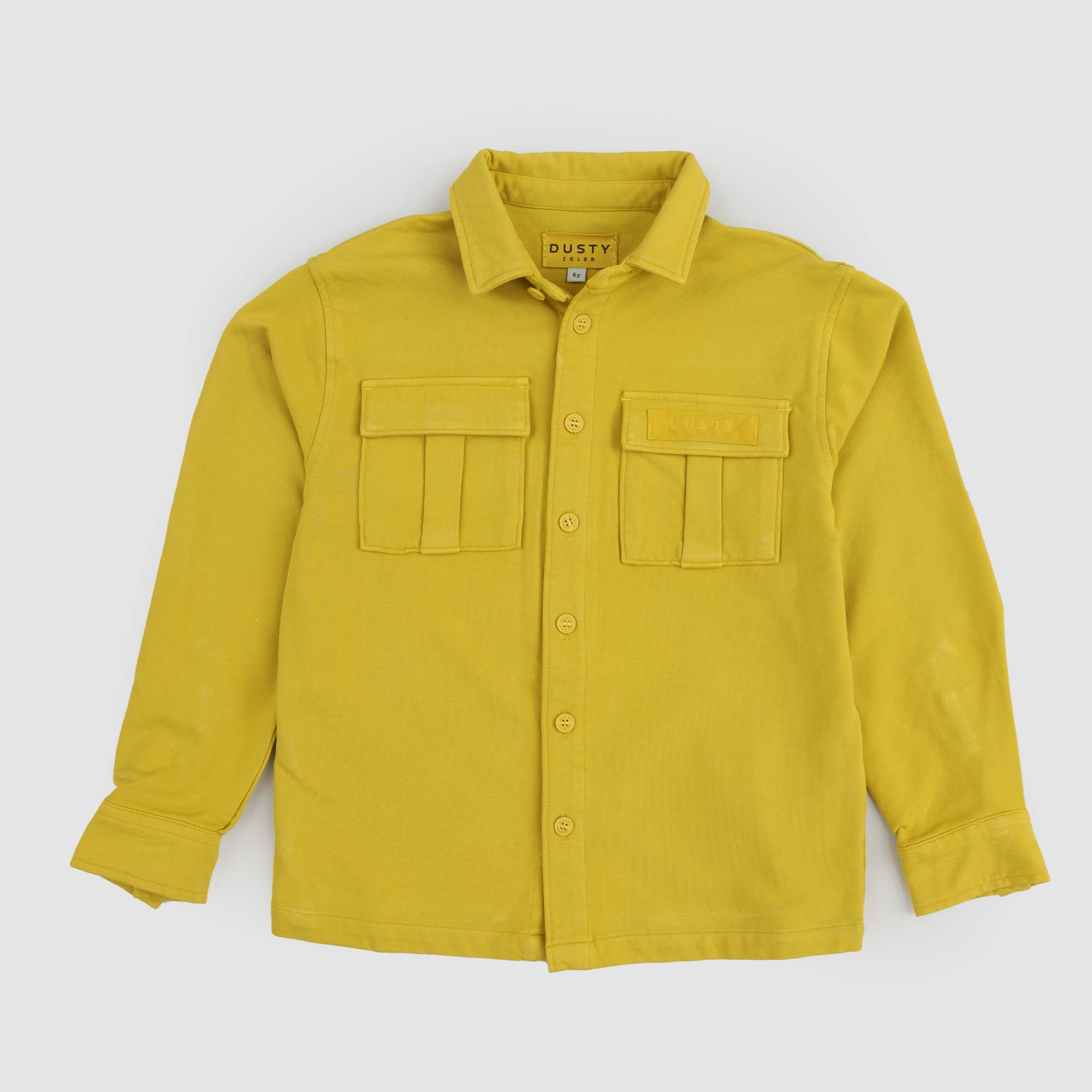 Felpa camicia giallo miele Baby - annameglio.com abbigliamento moda