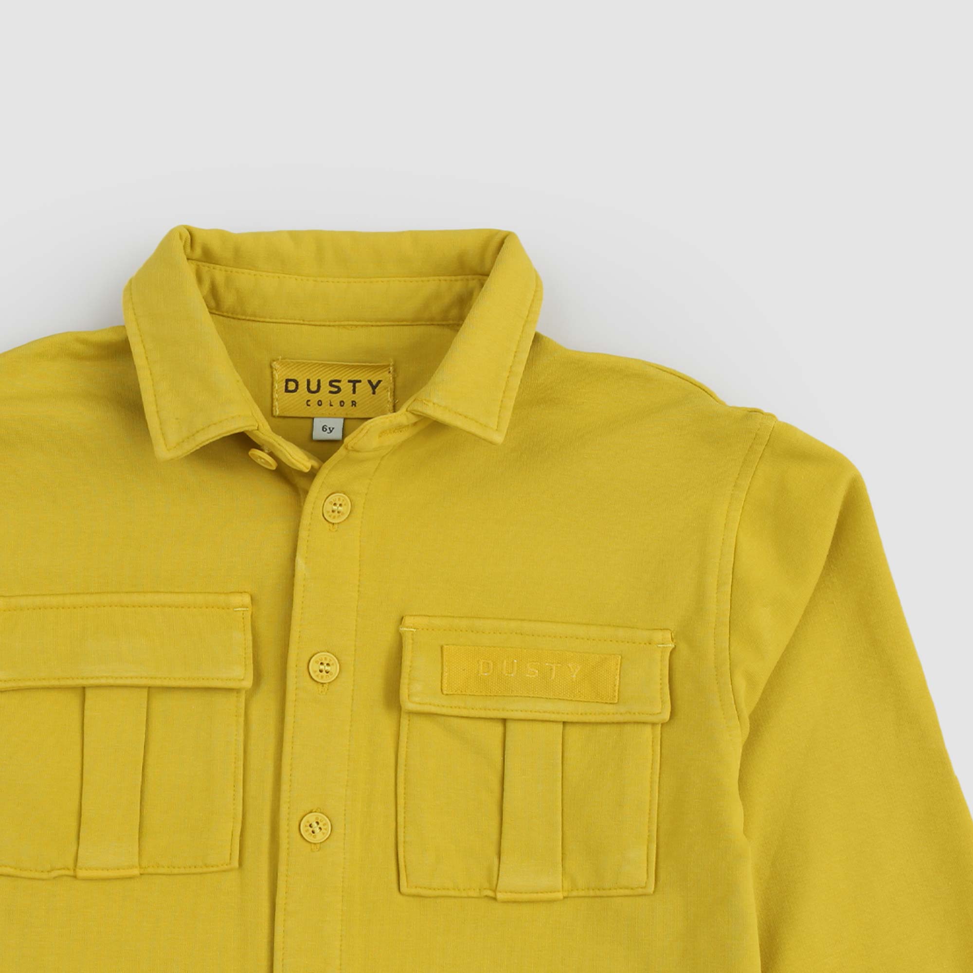 Felpa camicia giallo miele Baby - annameglio.com abbigliamento moda