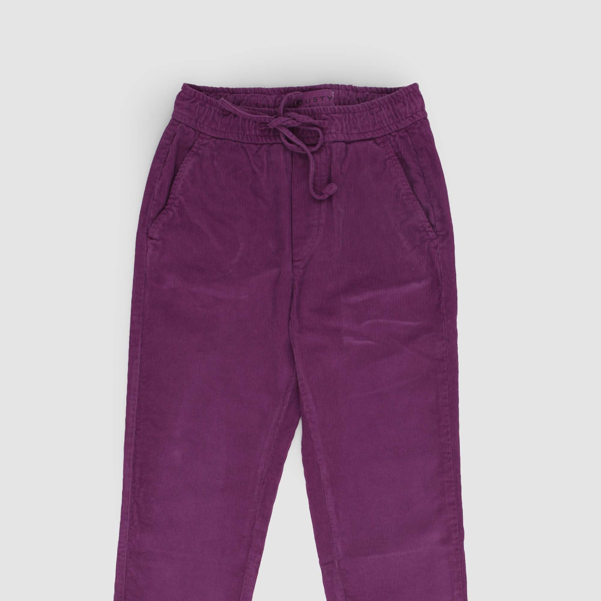 Pantaloni a coste viola passion in cotone - annameglio.com abbigliamento moda