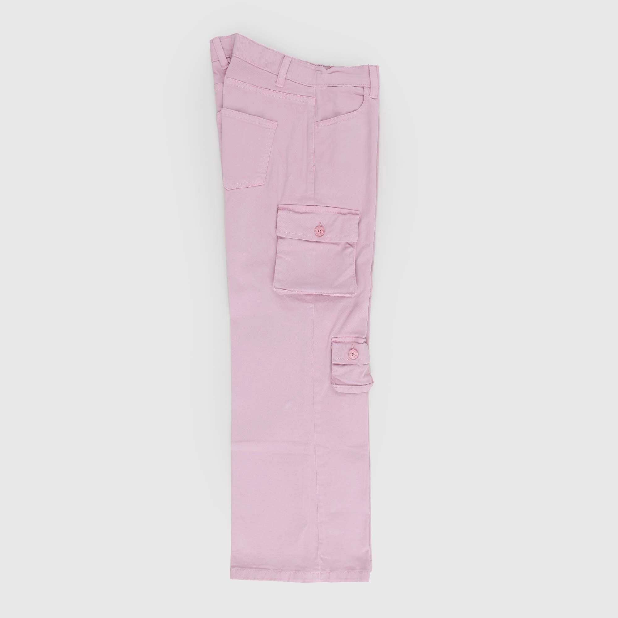 Pantaloni cargo rosa cipria - annameglio.com abbigliamento moda