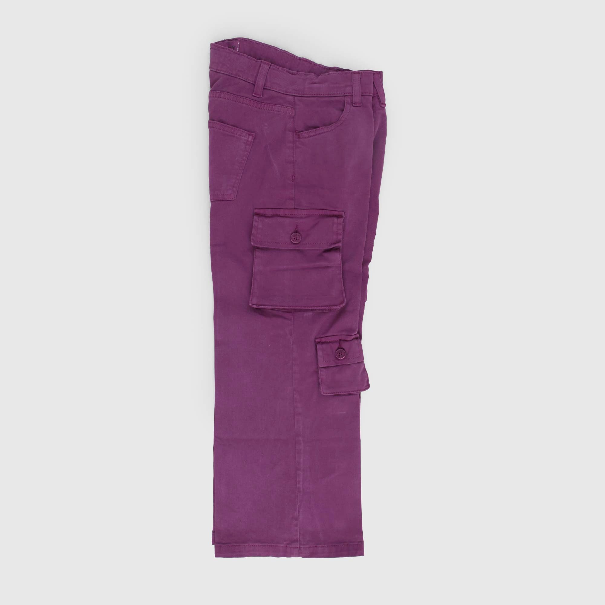 Pantaloni cargo viola passion - annameglio.com abbigliamento moda