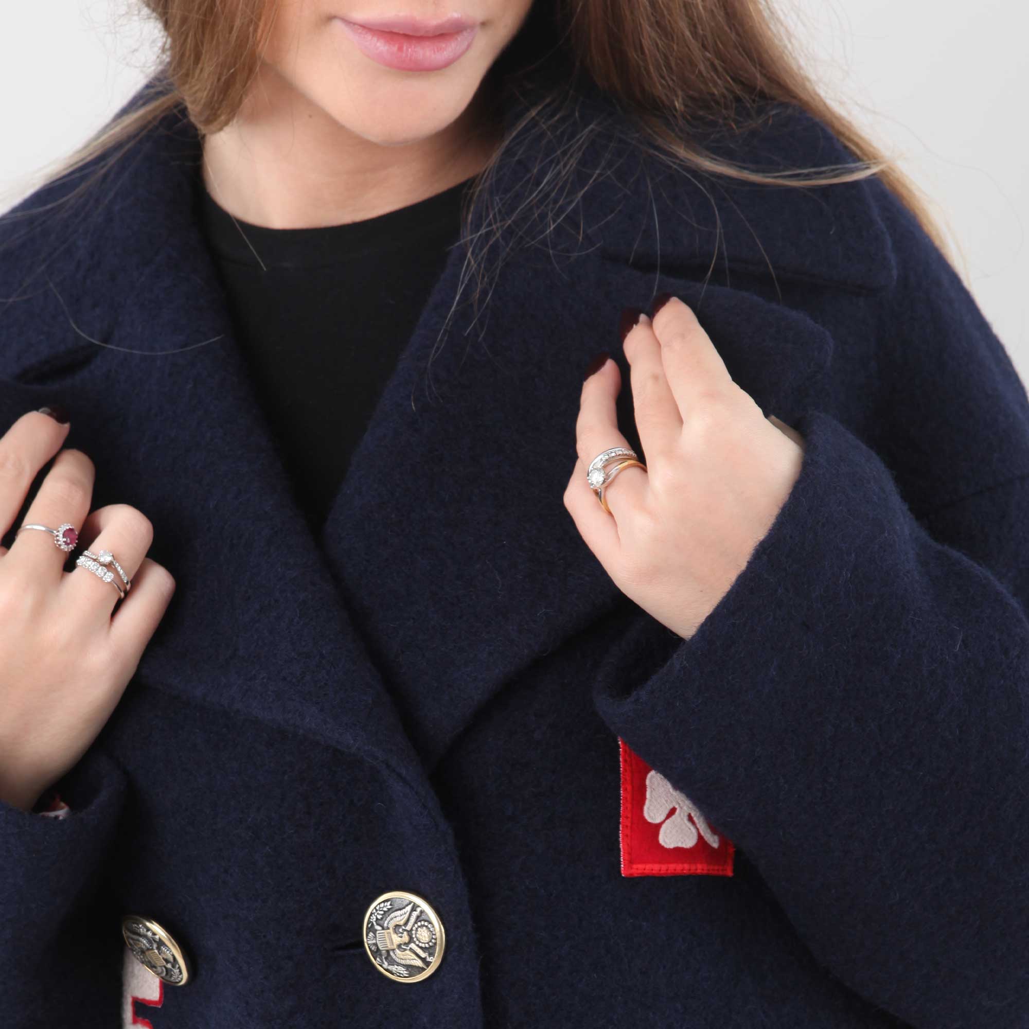 Giacca Misto Lana Firmata History Repeats - annameglio.com abbigliamento moda