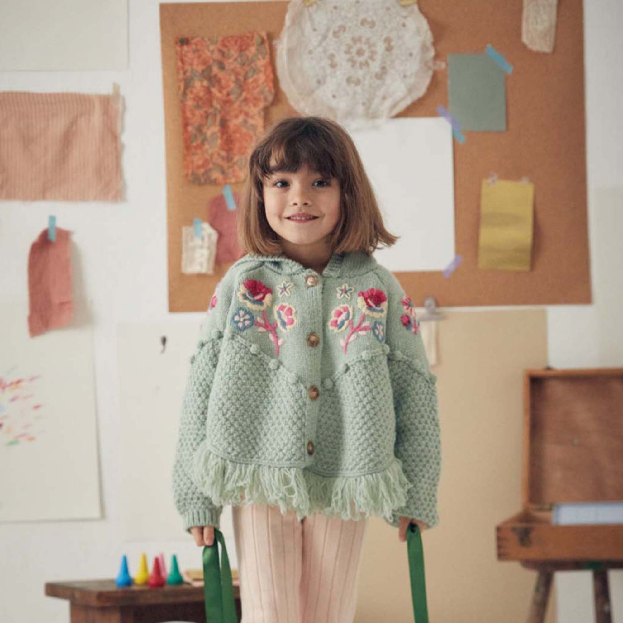 Mantella Clara Verde LOUISE MISHA - annameglio.com abbigliamento moda