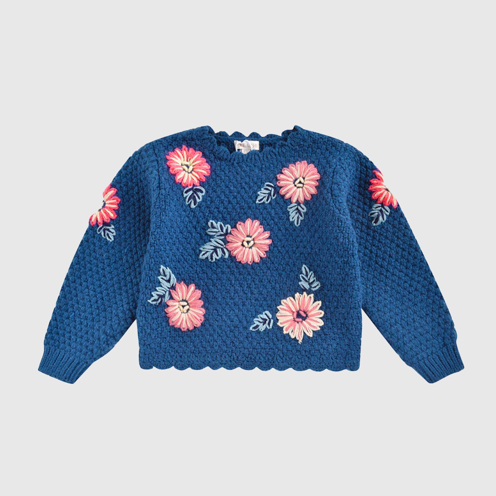 Maglia Acia Blu Indaco LOUISE MISHA - annameglio.com abbigliamento moda