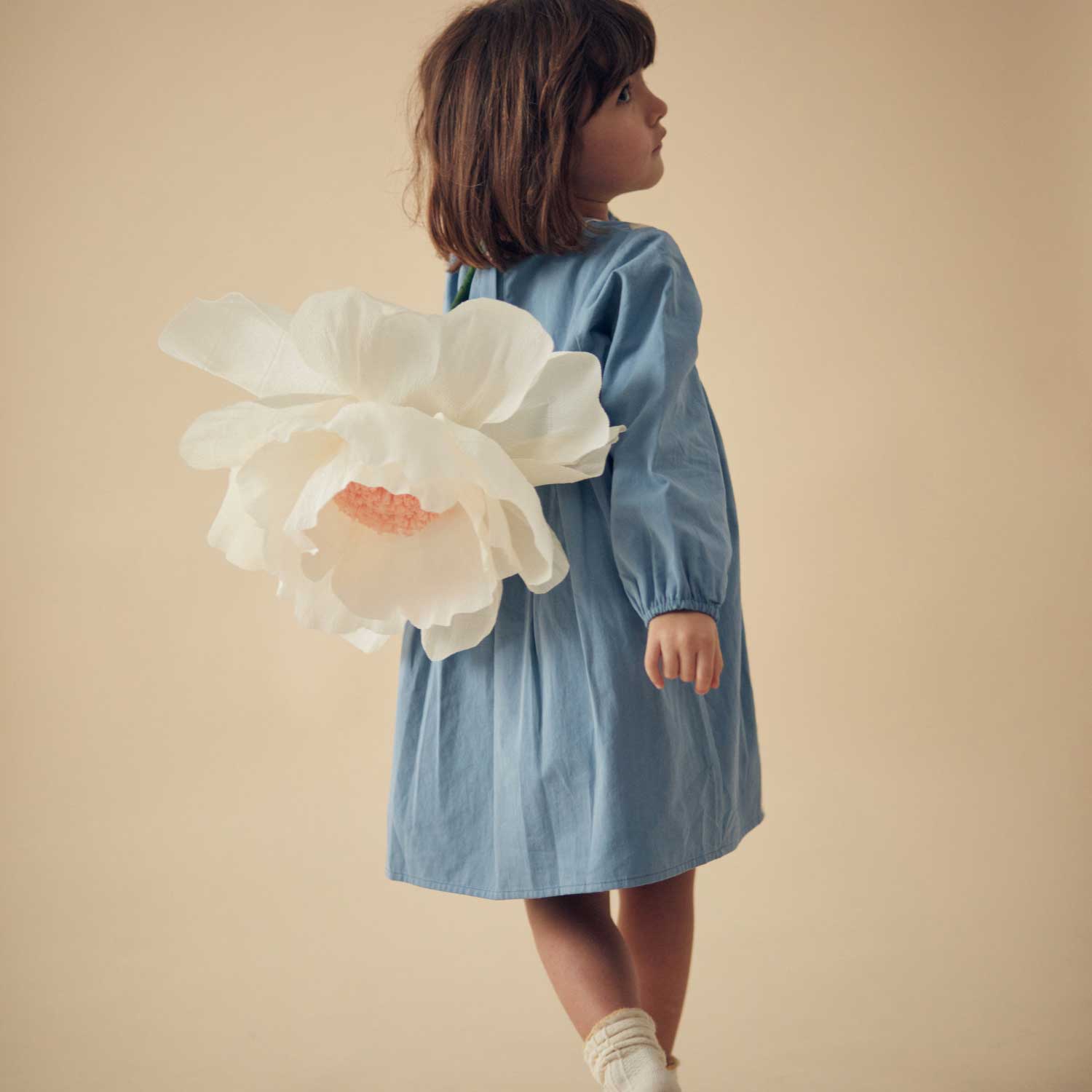 Abito blu con ricami sul petto - annameglio.com abbigliamento moda