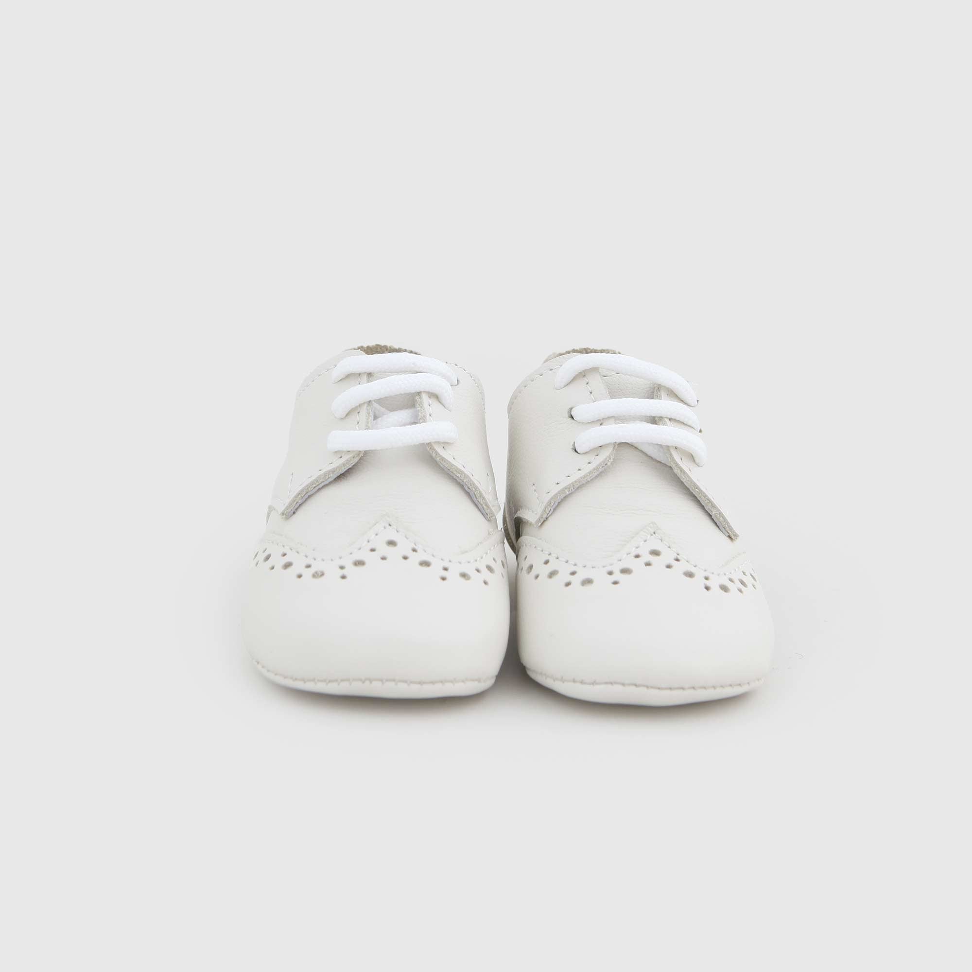 Scarpina Derby Bianca Lana Firmata Colibri - annameglio.com abbigliamento moda