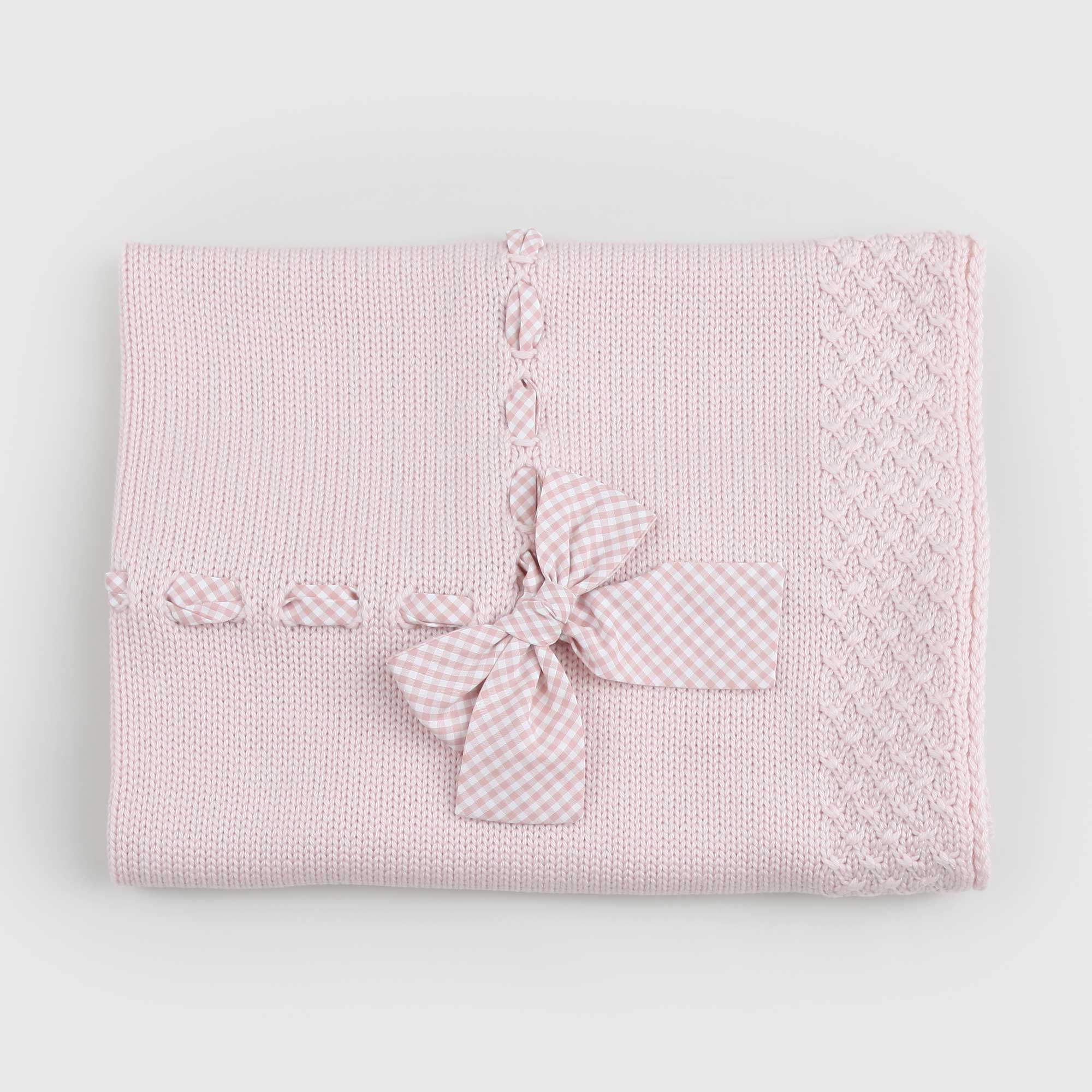 Copertina rosa in lana firmata Colibrì - annameglio.com abbigliamento moda