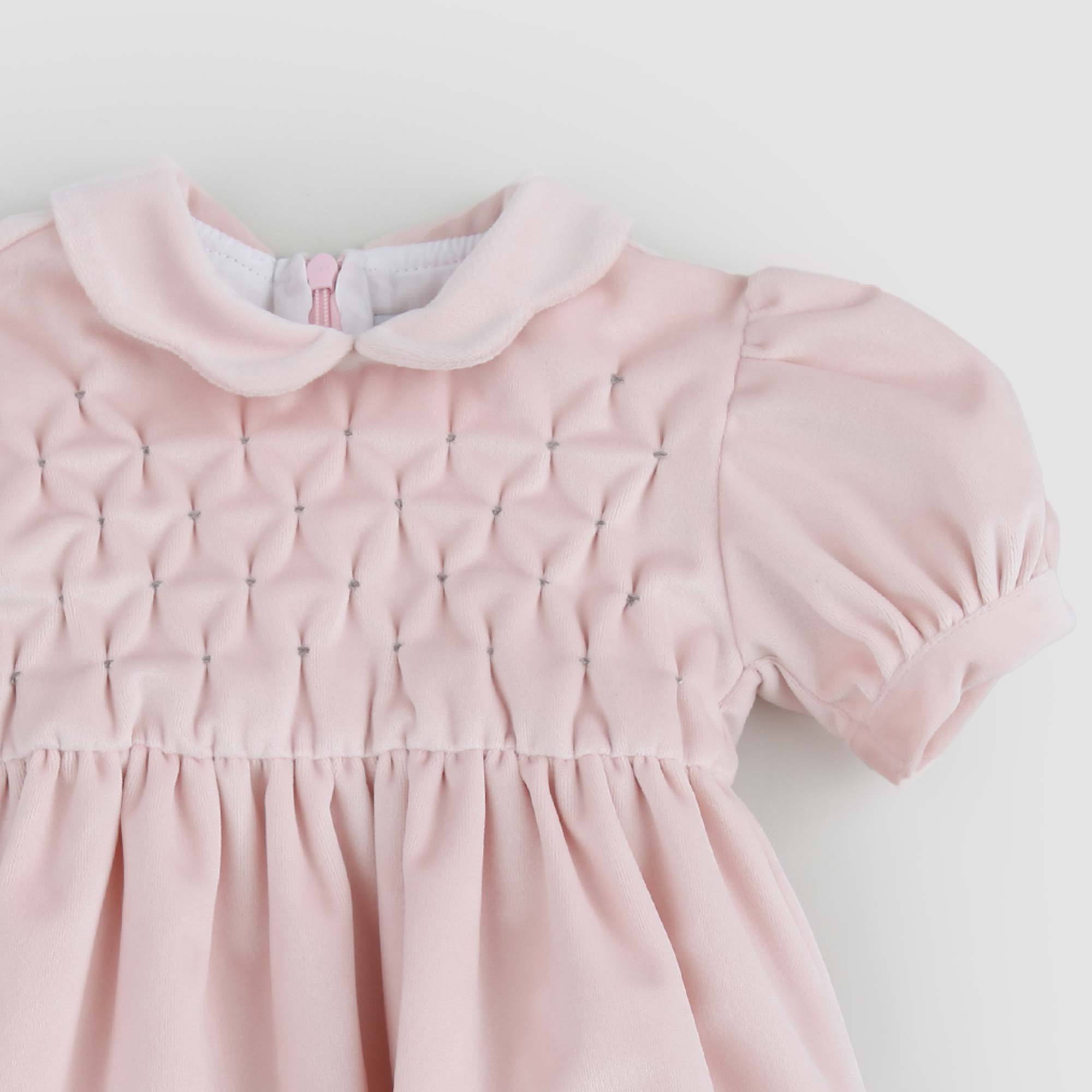 Abito Rosa In Velluto Firmato COLIBRI - annameglio.com abbigliamento moda