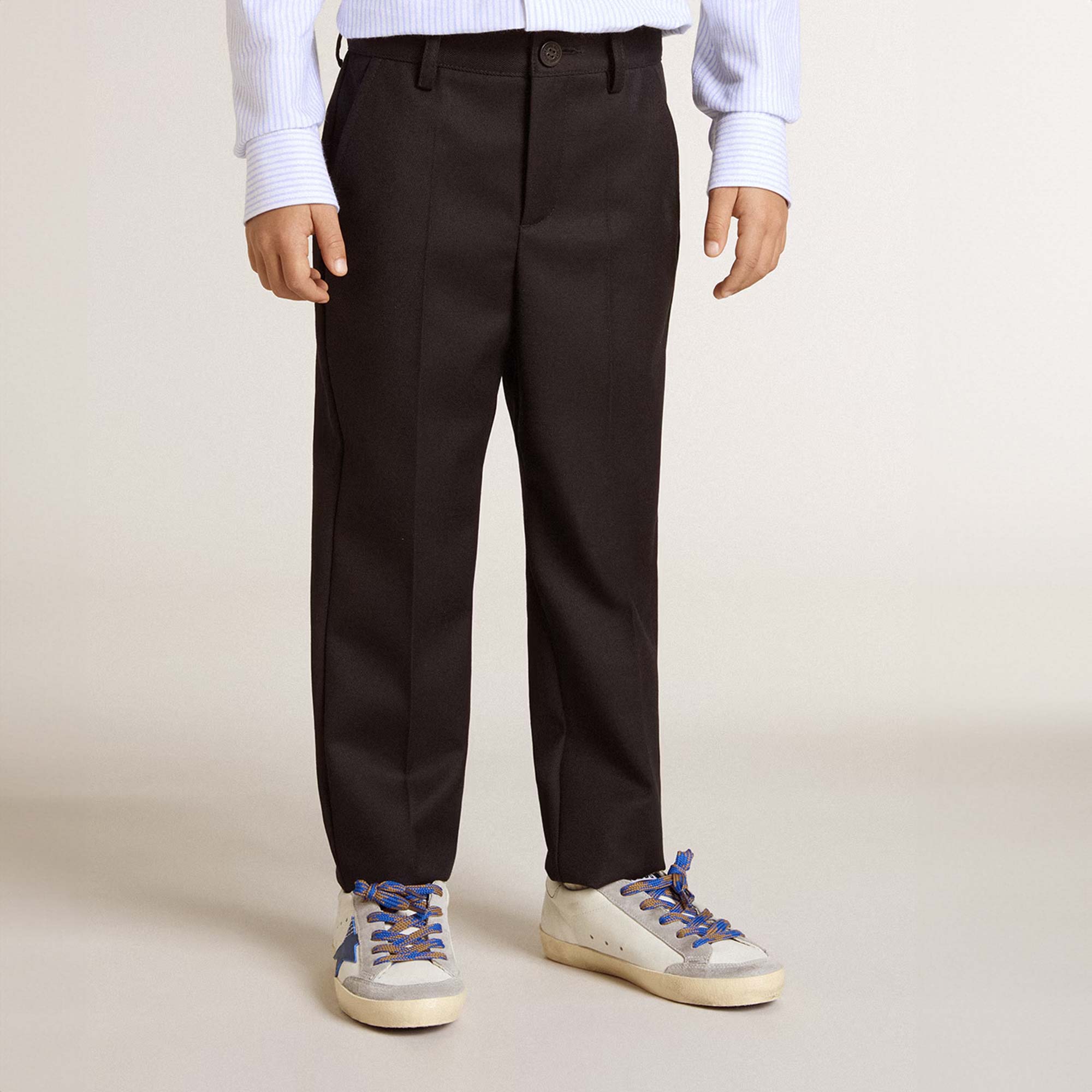 Pantalone Blu Firmato GOLDEN GOOSE - annameglio.com abbigliamento moda