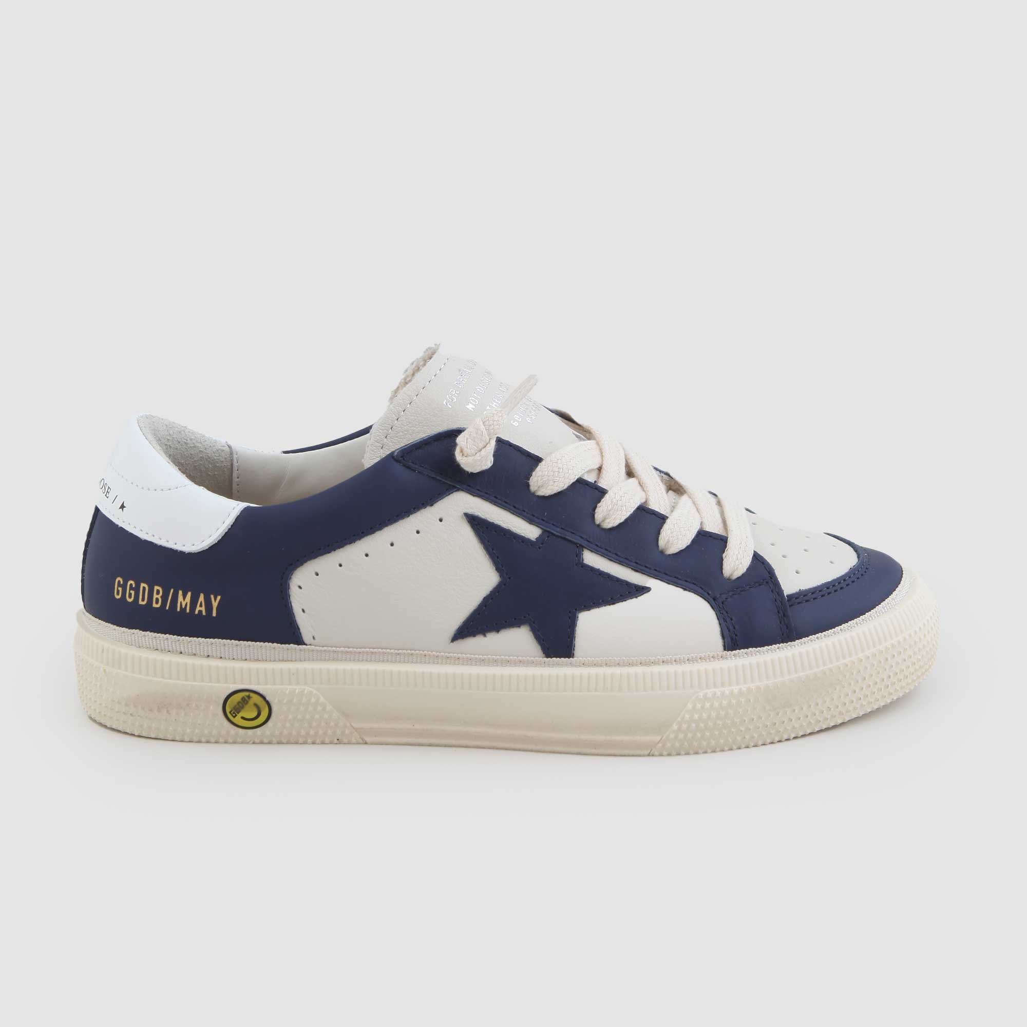 May Sneakers Blu Firmate Golden Goose - annameglio.com abbigliamento moda