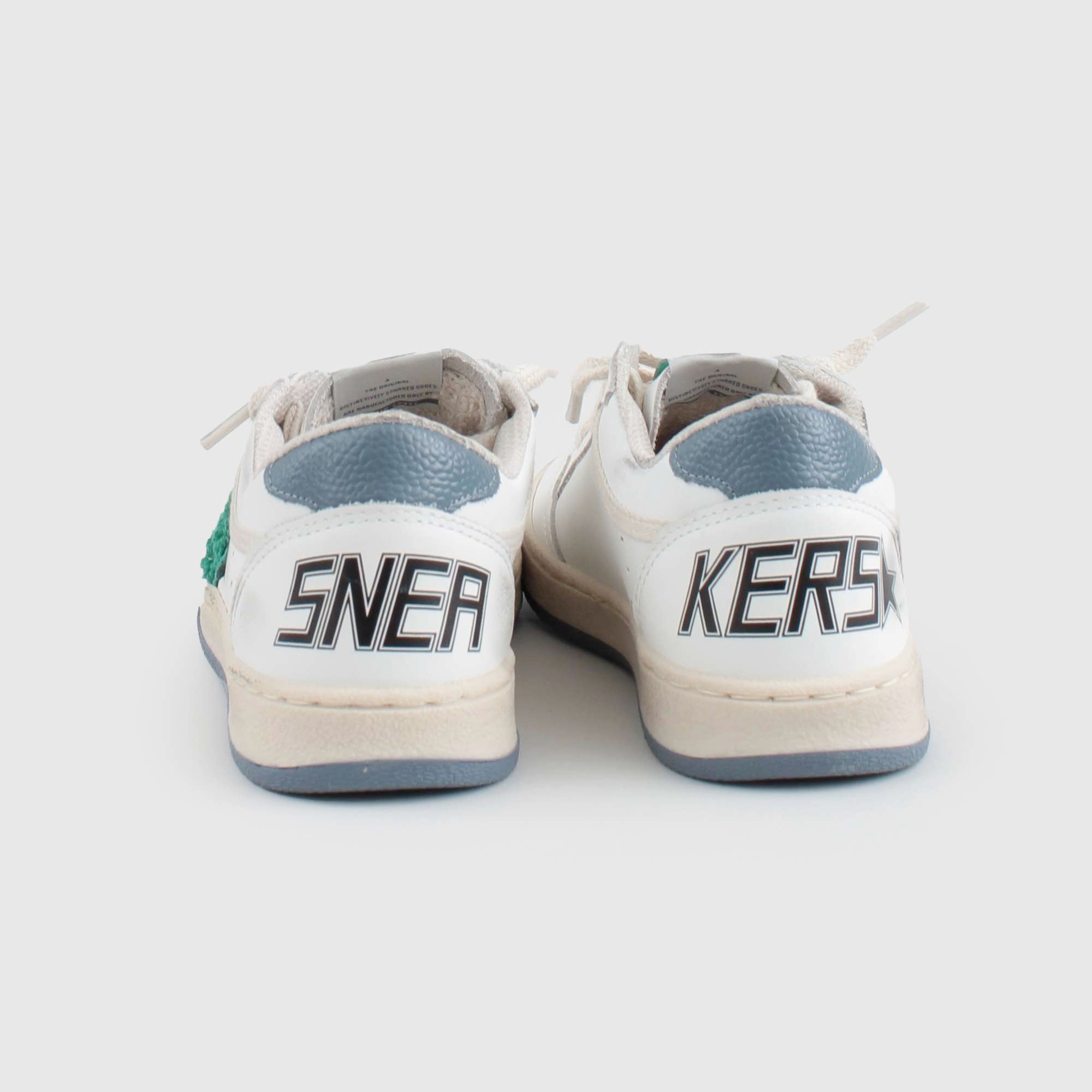 Sneakers Ballstar Bianche Firmate GOLDEN GOOSE - annameglio.com abbigliamento moda