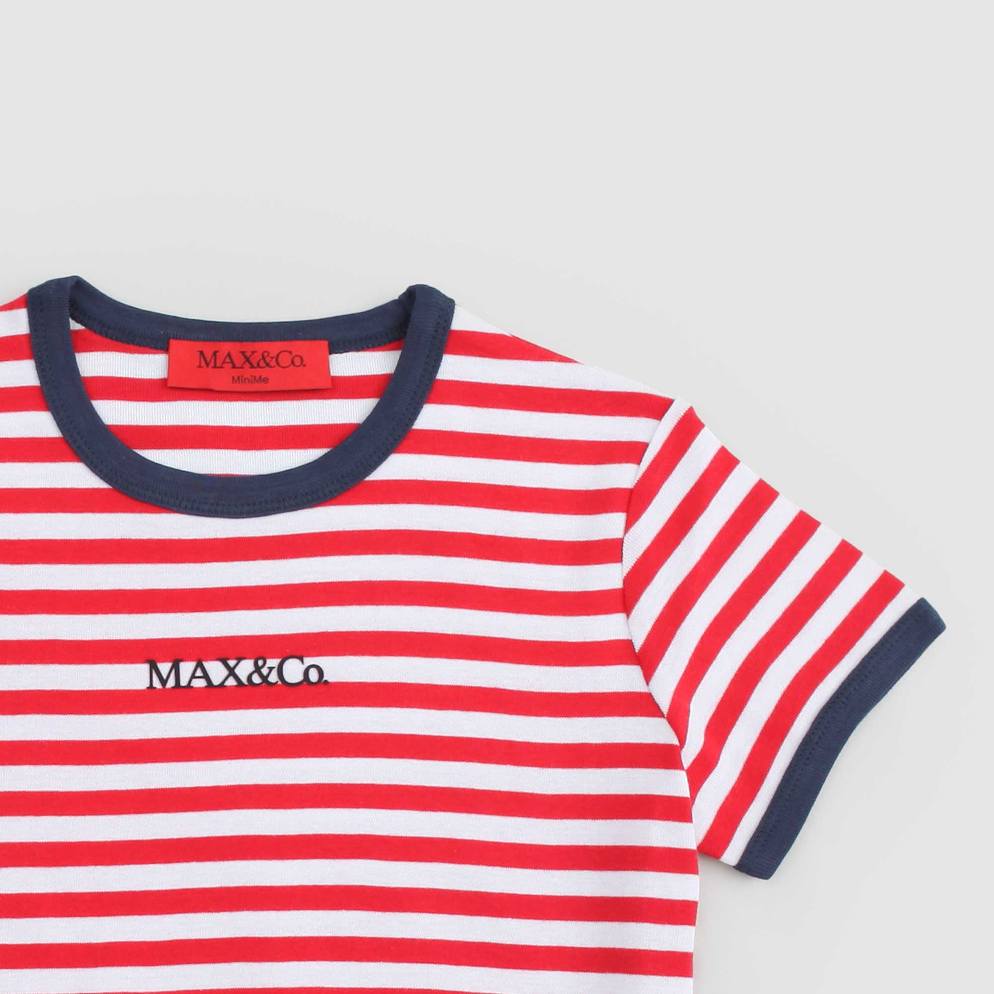 T-shirt Bianca E Rossa Firmata MAX & CO - annameglio.com abbigliamento moda