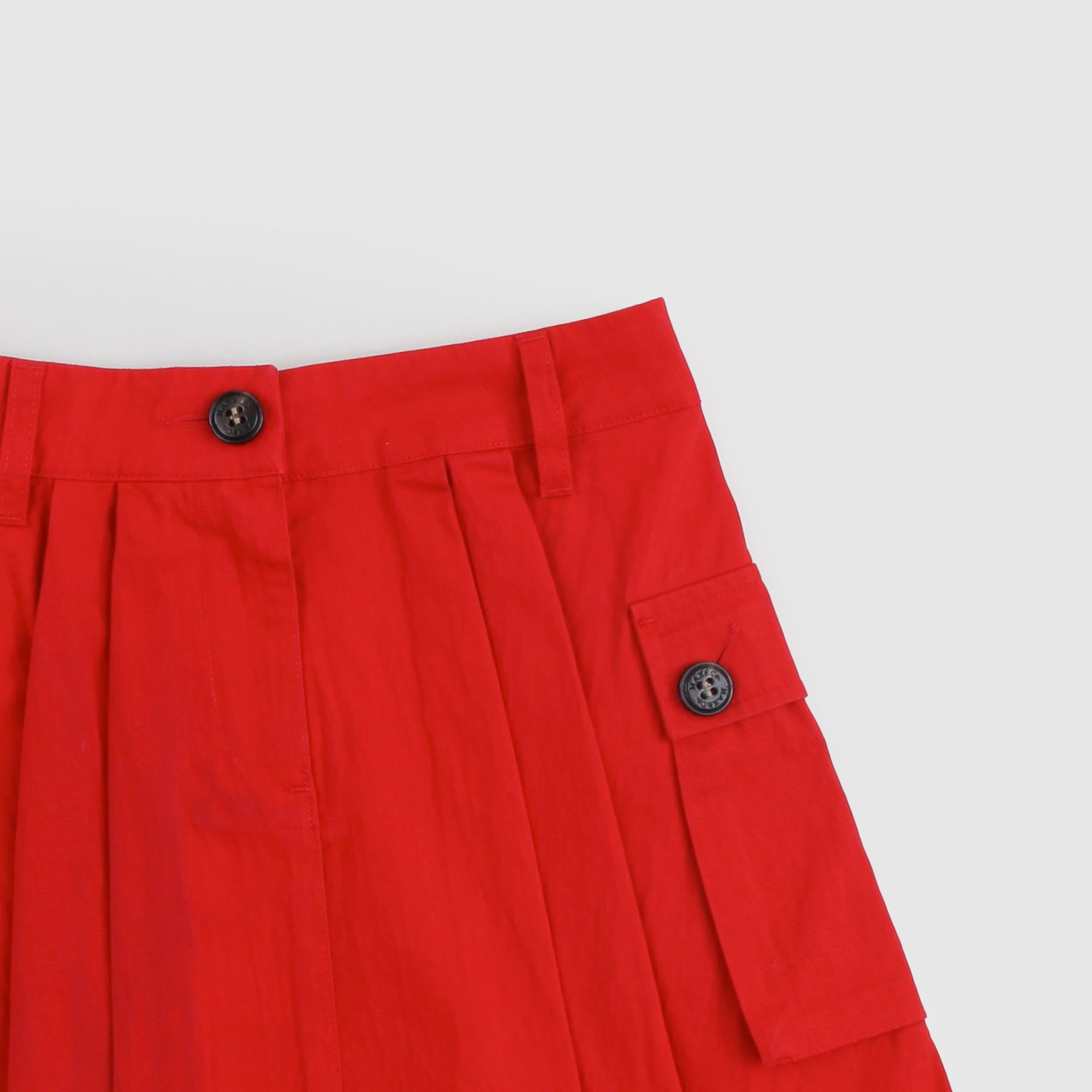 Gonna Rossa A Pieghe Firmata Max & Co - annameglio.com abbigliamento moda