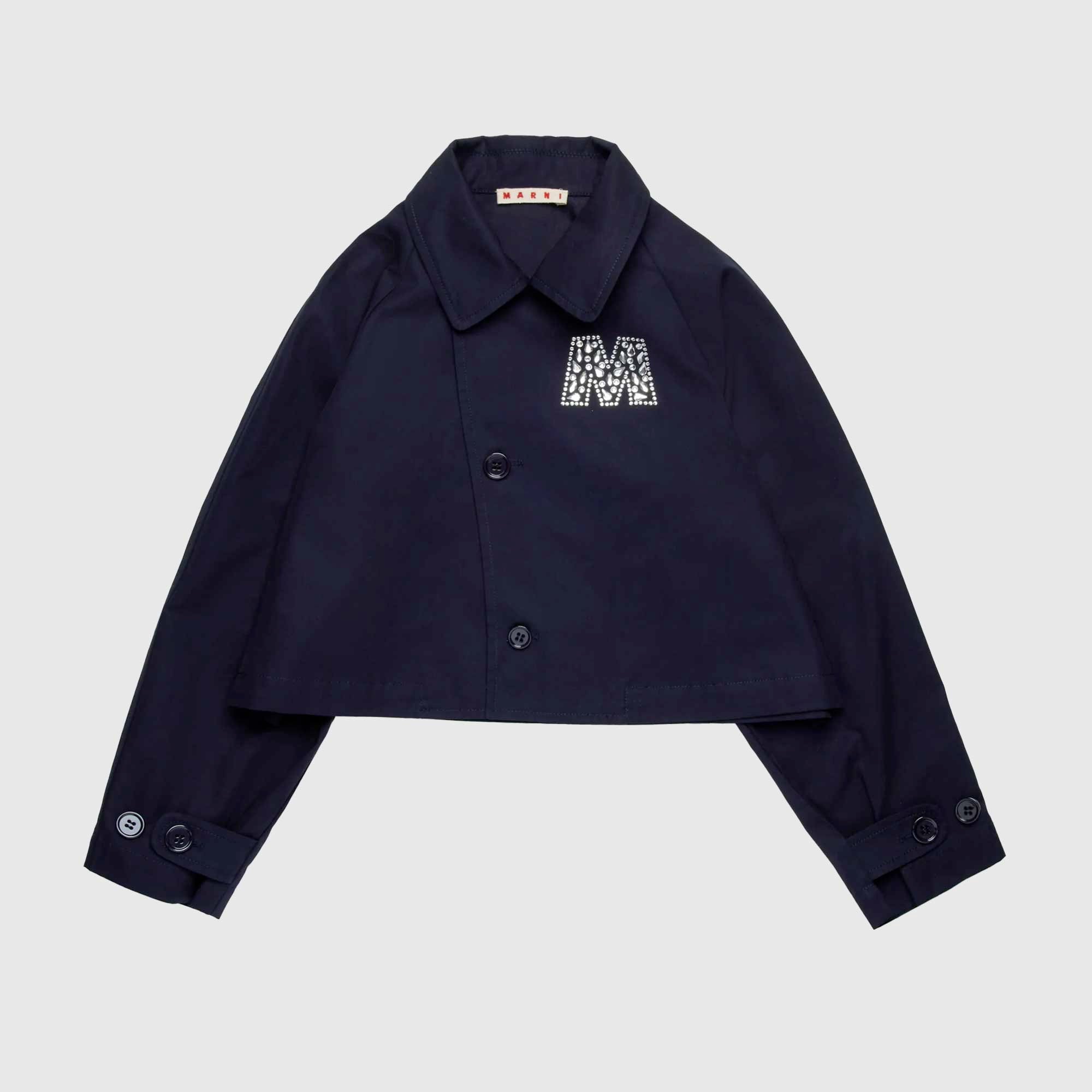 Giacca Con Decorazione Logo Firmata MARNI - annameglio.com abbigliamento moda