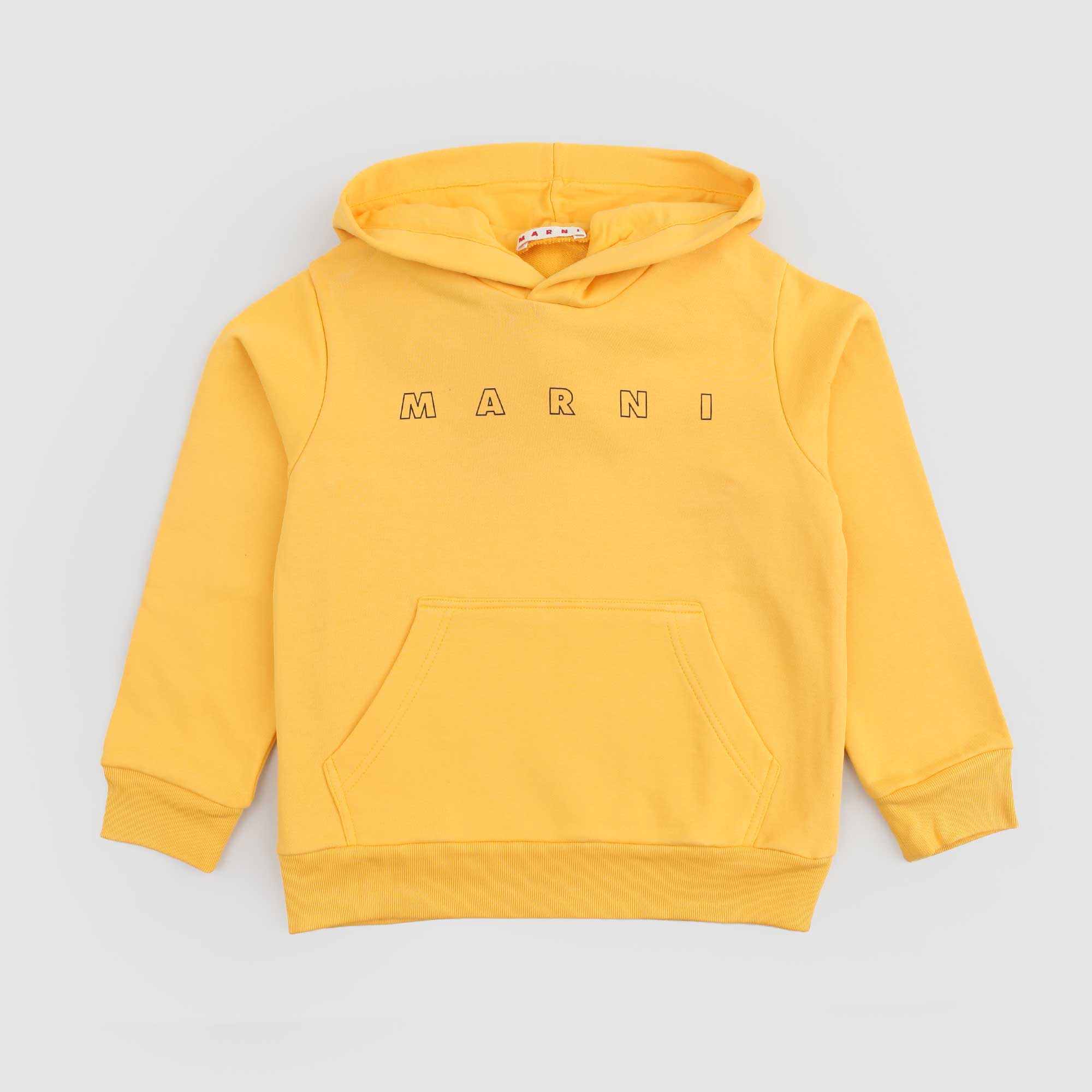 Felpa Gialla Con Cappuccio MARNI - annameglio.com abbigliamento moda
