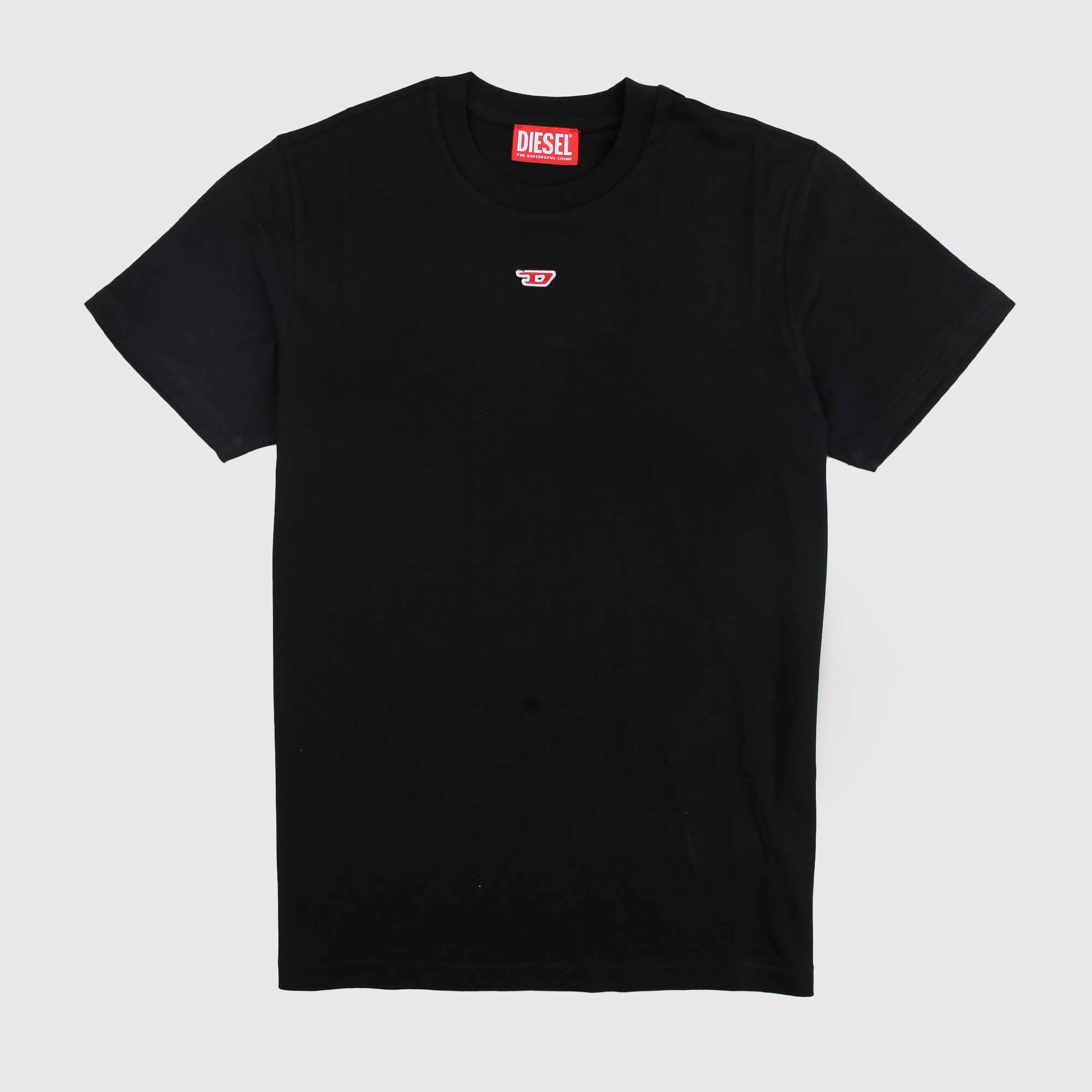 T-shirt T-BOXT-D Nera Firmata Diesel - annameglio.com abbigliamento moda