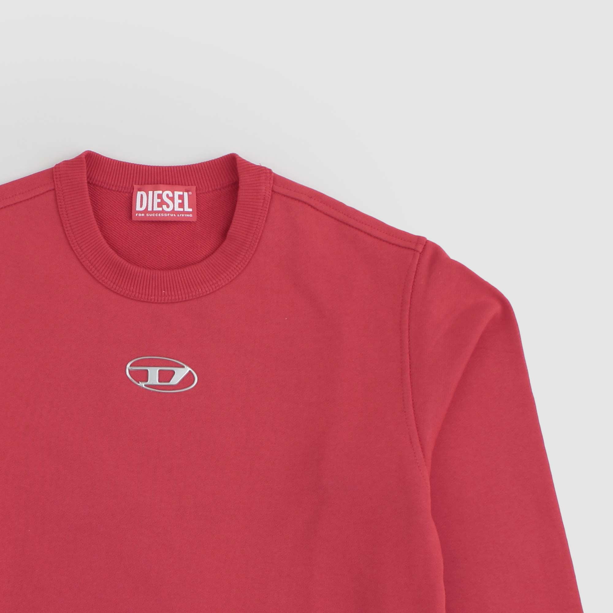 Felpa Rossa Firmata DIESEL - annameglio.com abbigliamento moda