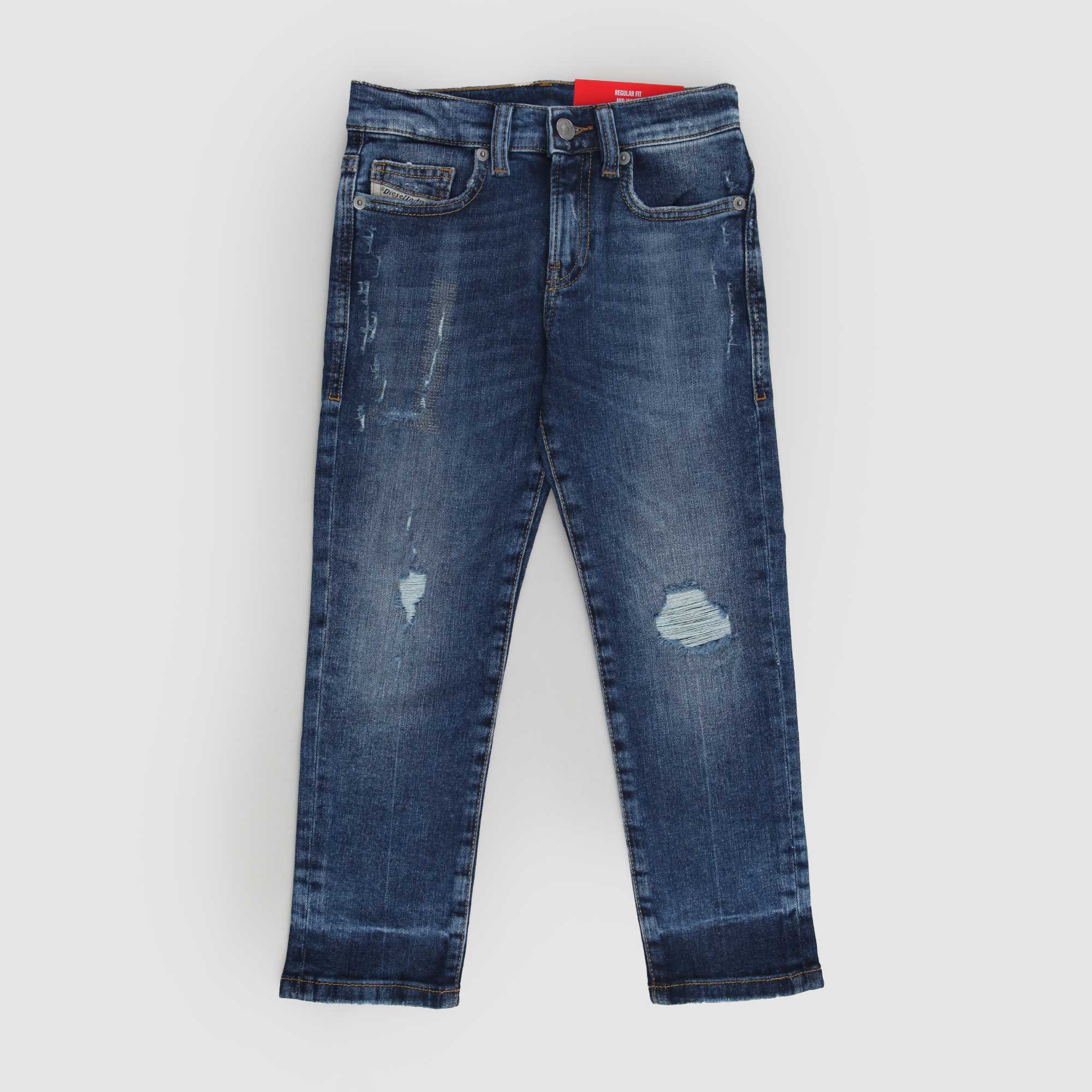 Jeans Blu Slavati Firmati DIESEL - annameglio.com abbigliamento moda