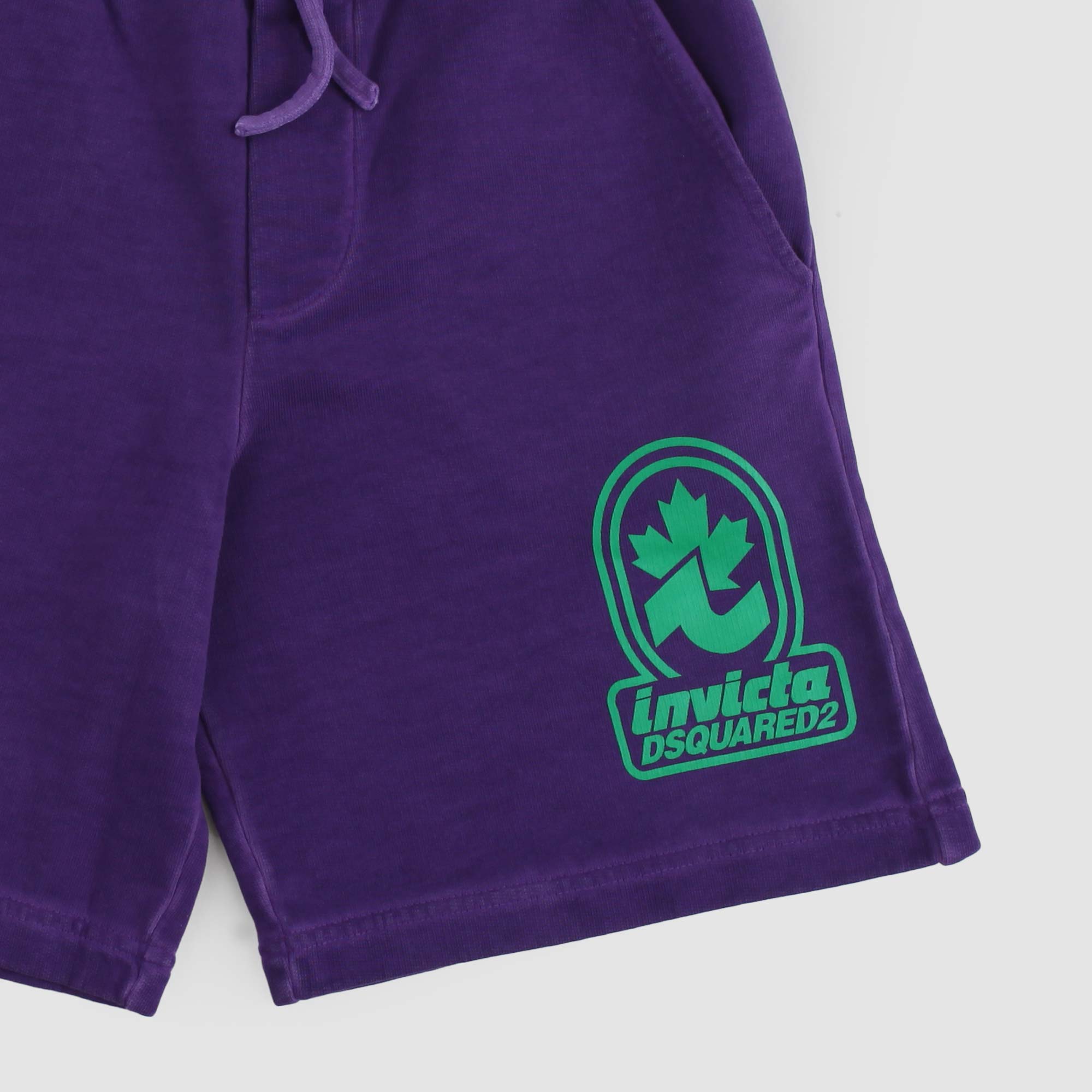 Bermuda Viola Firmati DSQUARED2 - annameglio.com abbigliamento moda