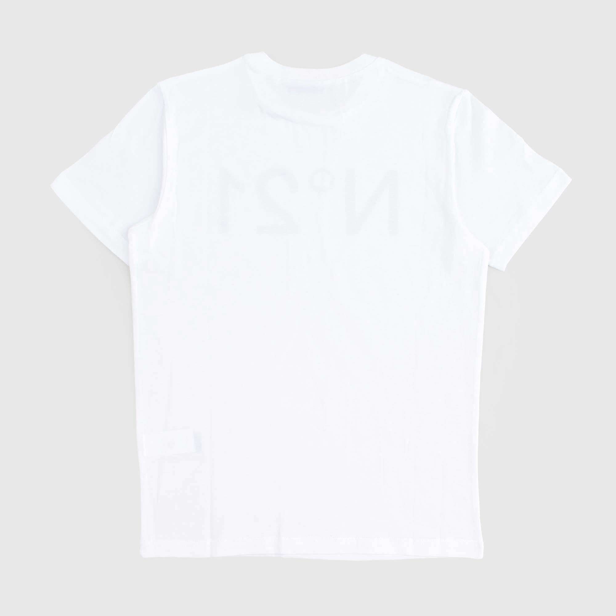 T-Shirt Bianca Con Logo Firmata N° 21 - annameglio.com abbigliamento moda