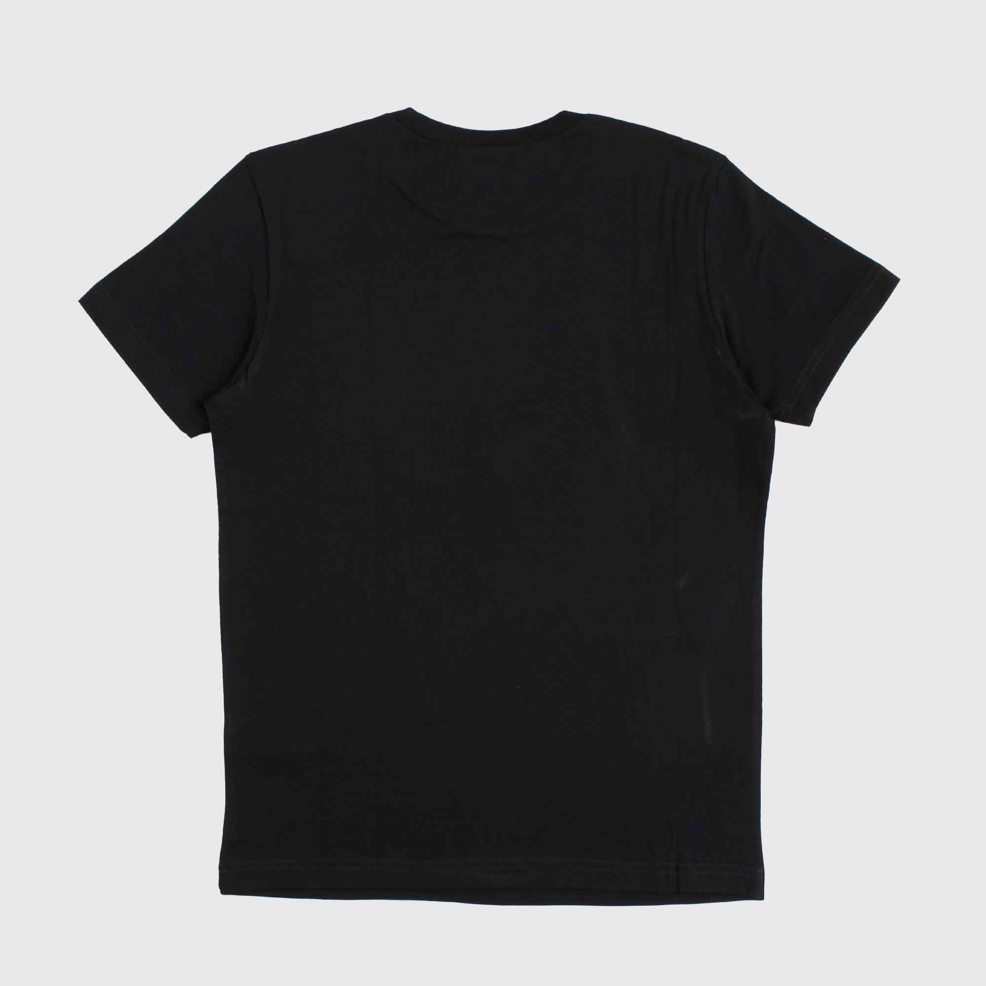 T-shirt Nera Con Logo Firmata N. 21 - annameglio.com abbigliamento moda