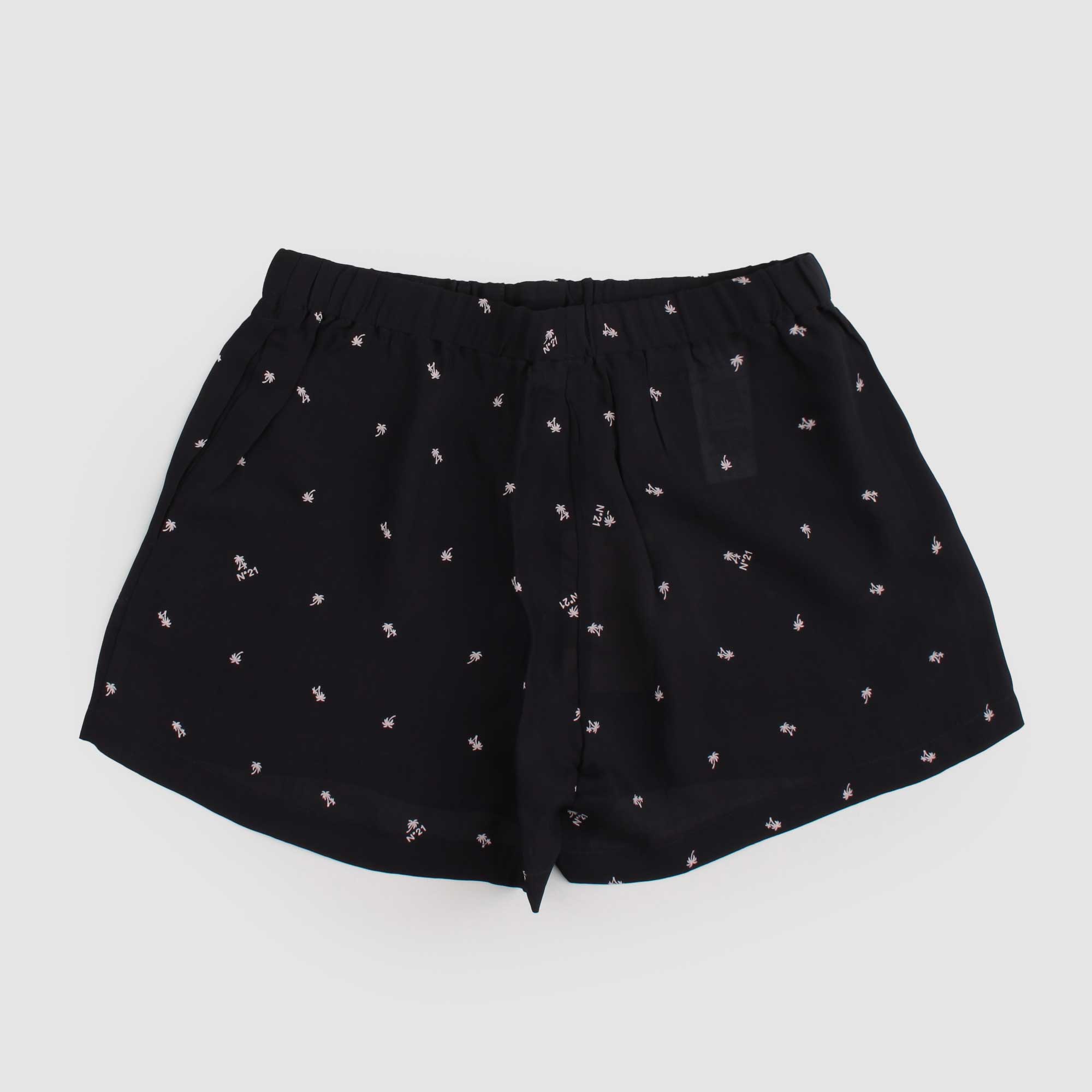 Shorts Neri Firmati N° 21 - annameglio.com abbigliamento moda