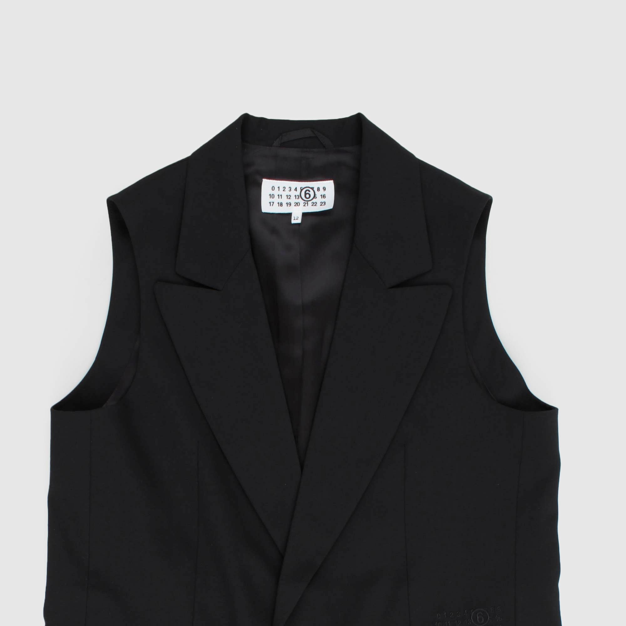 Gilet Nero Firmato MM6 MAISON MARGELA - annameglio.com abbigliamento moda