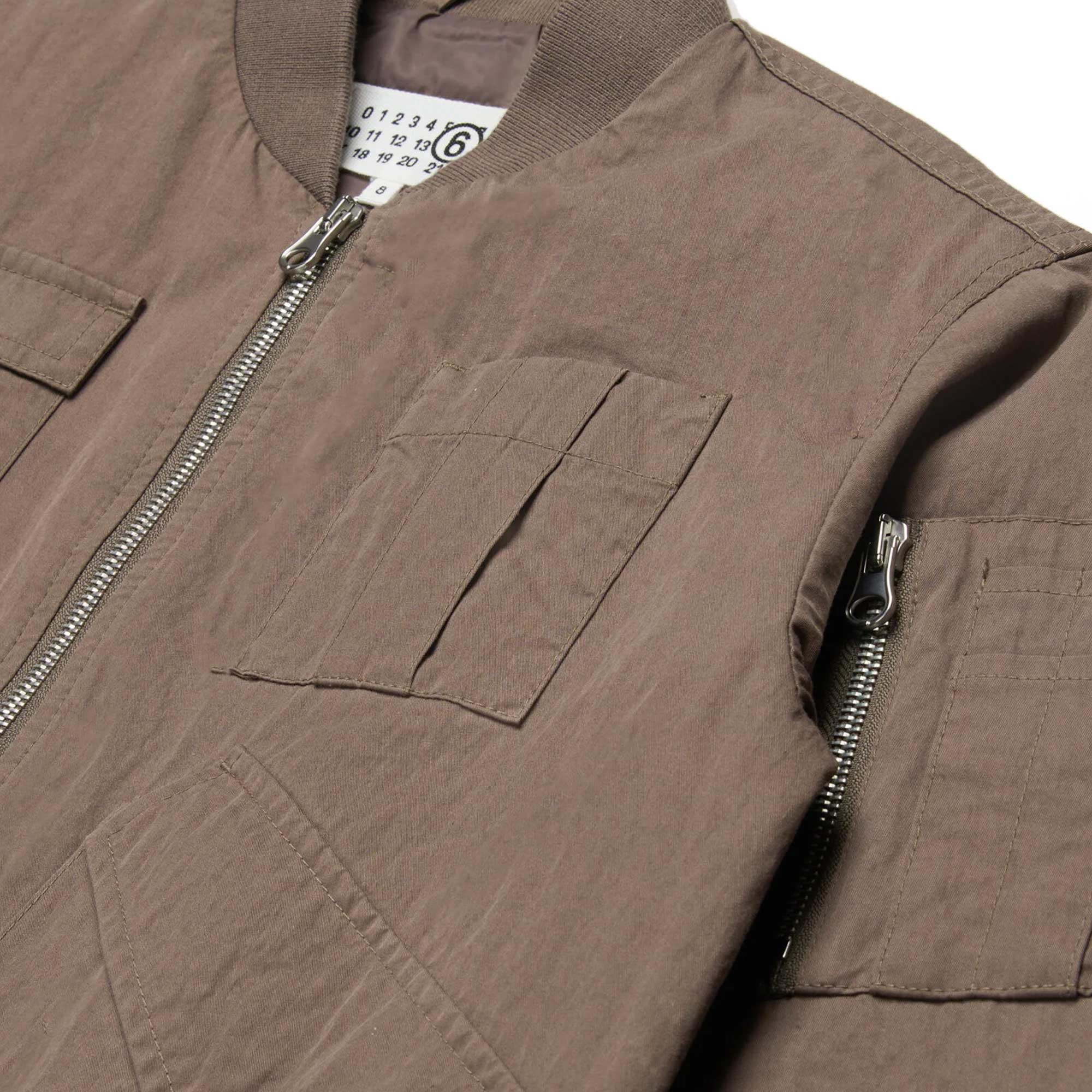 Giubbino Marrone MM6 MAISON MARGIELA - annameglio.com abbigliamento moda