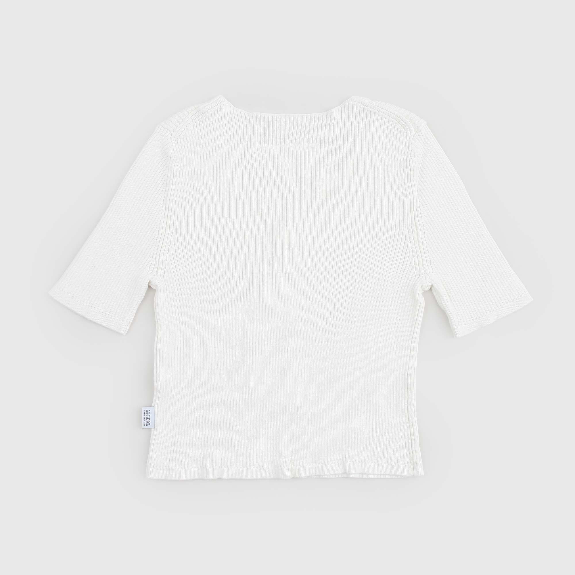 T-shirt Bianca MM6 MAISON MARGELA - annameglio.com abbigliamento moda