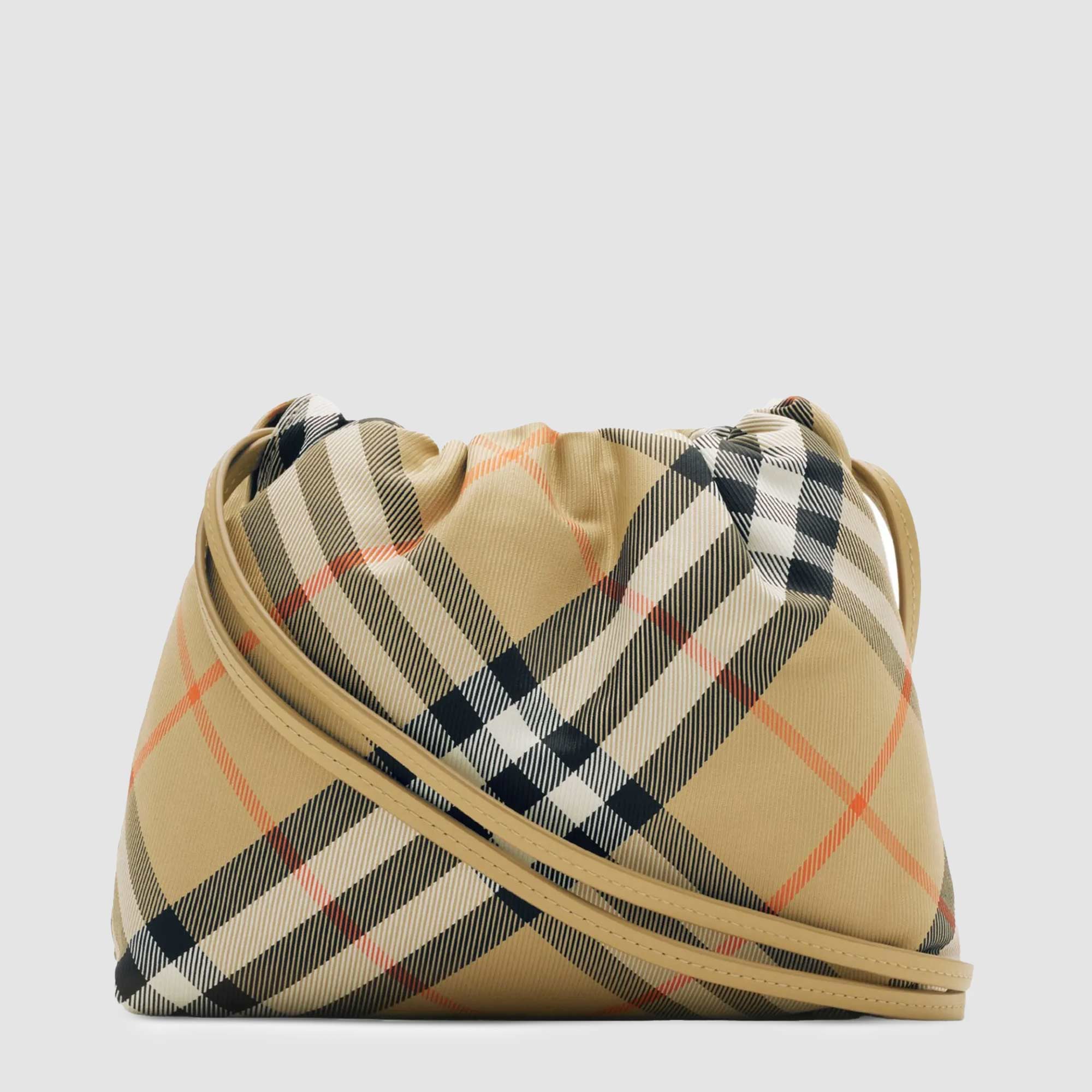 Pouch A Quadri Firmata BURBERRY - annameglio.com abbigliamento moda