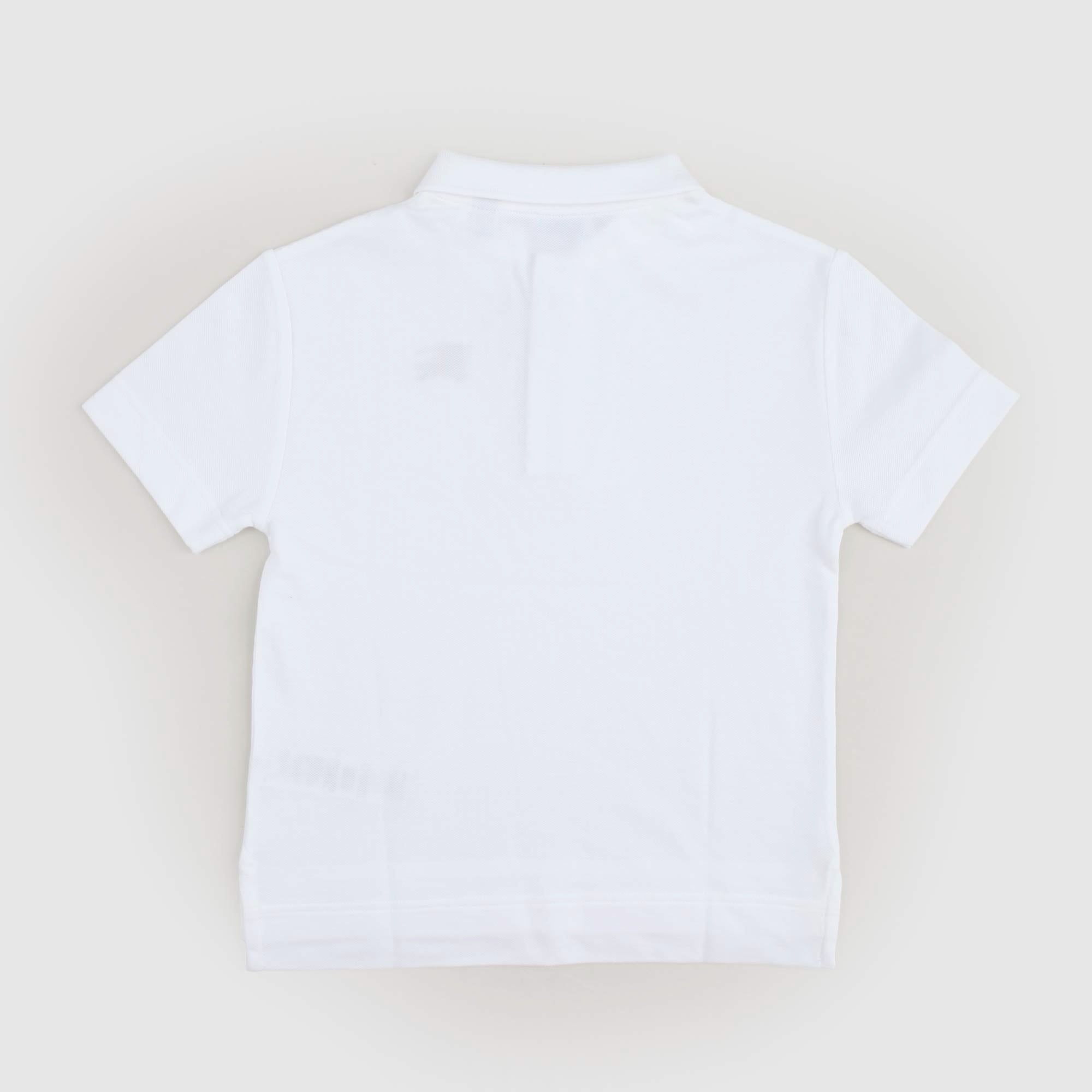 Polo Bianca Con Logo Firmata BURBERRY - annameglio.com abbigliamento moda