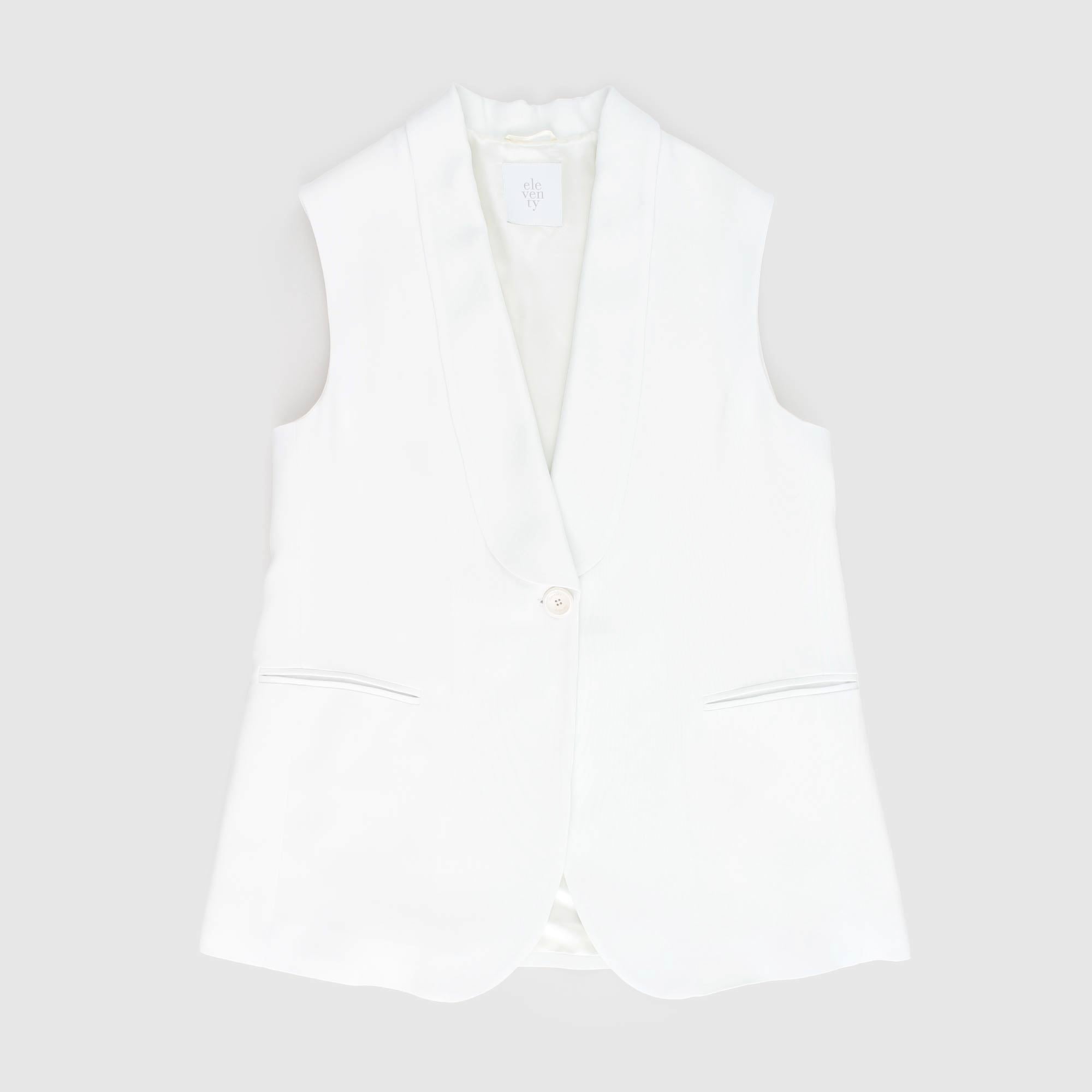Gilet Ghiaccio Firmato ELEVENTY - annameglio.com abbigliamento moda