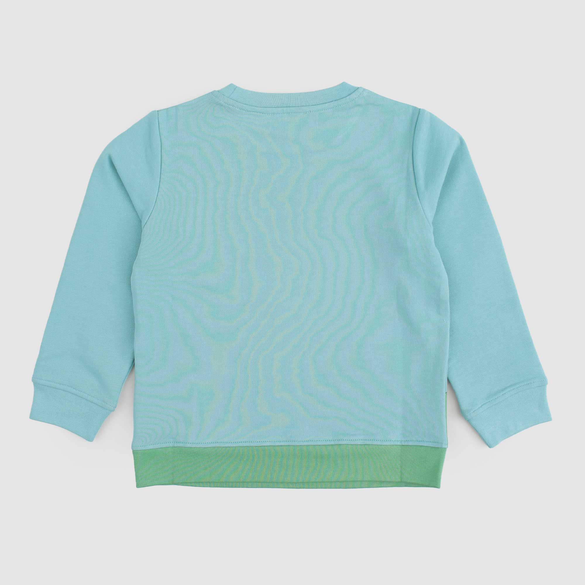 Felpa Celeste Firmata STELLA MC CARTNEY - annameglio.com abbigliamento moda