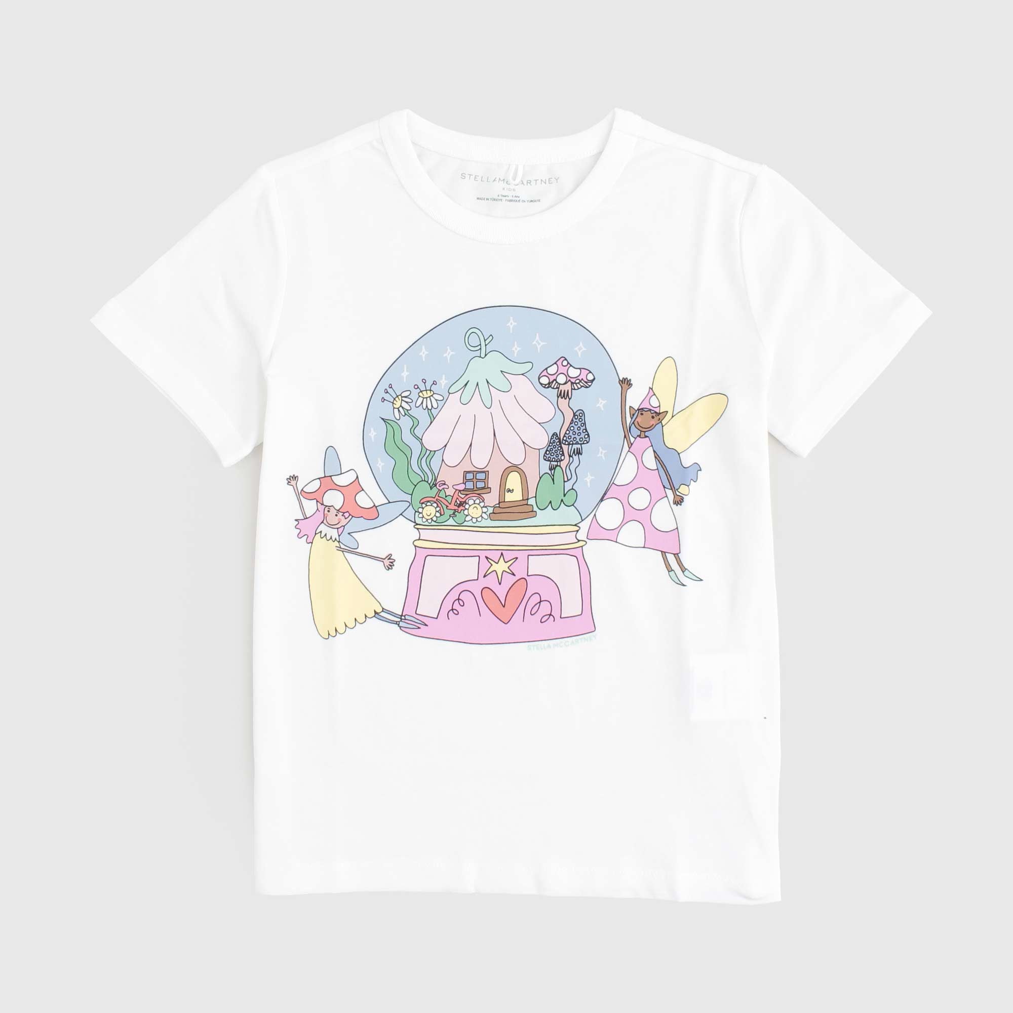 T-shirt Bianca Baby Firmata STELLA MC CARTNEY - annameglio.com abbigliamento moda