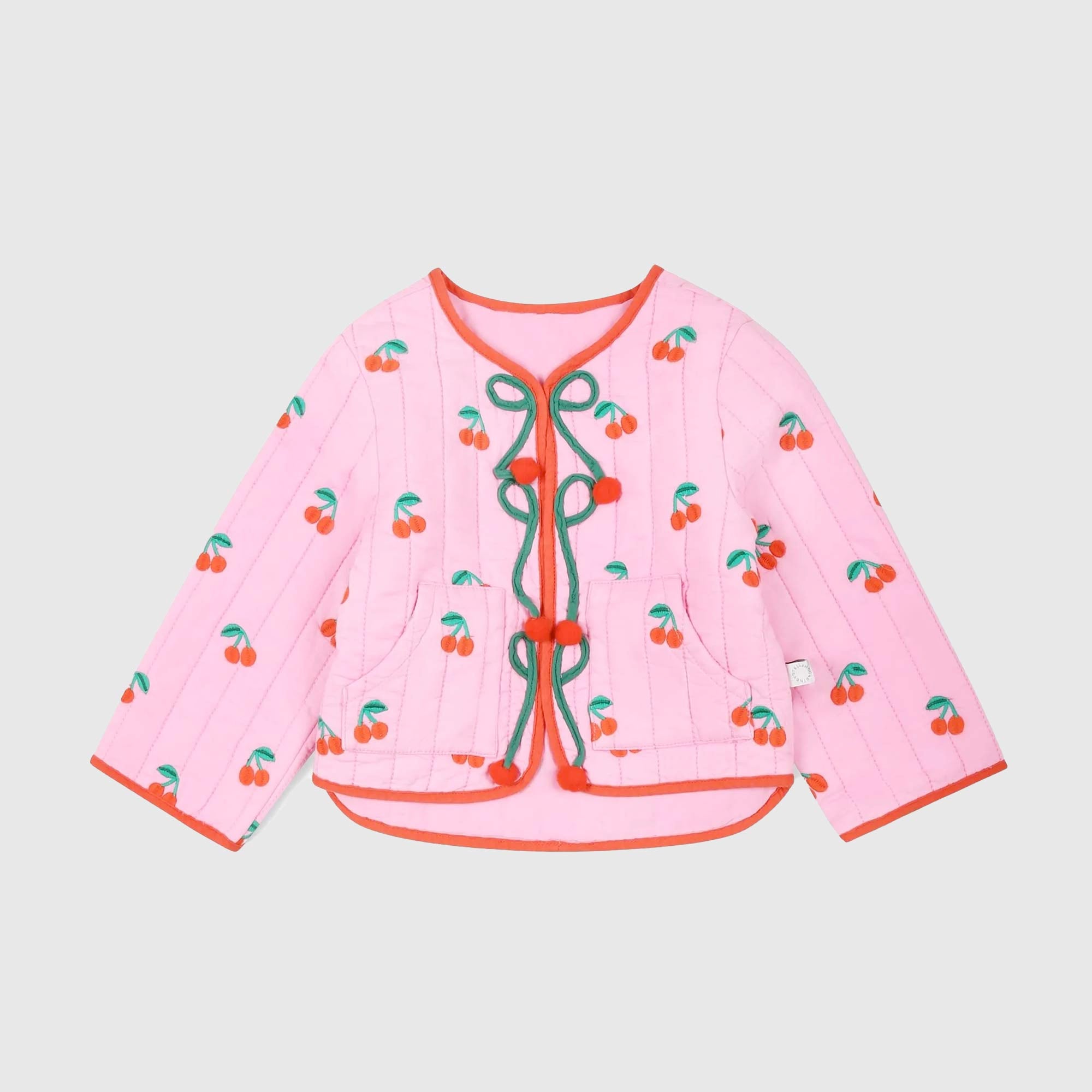 Giacca Motivo Ciliegie Firmata STELLA MCCARTNEY - annameglio.com abbigliamento moda