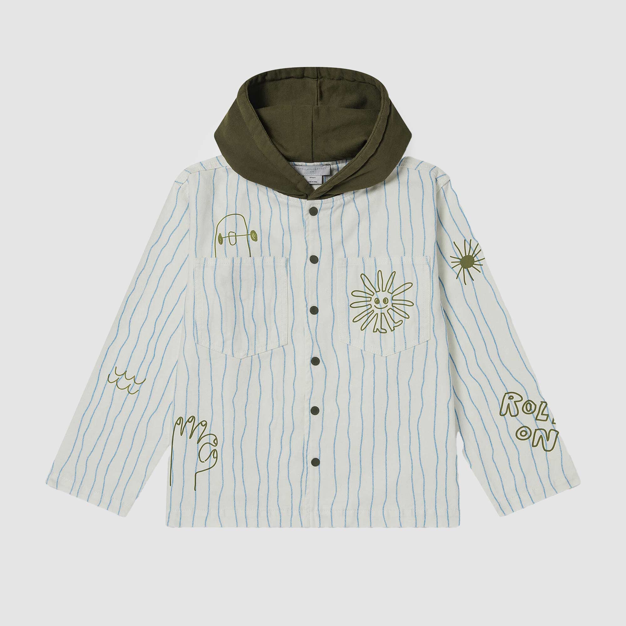 Giubbino Latte Rigato Firmato STELLA MCCARTNEY - annameglio.com abbigliamento moda