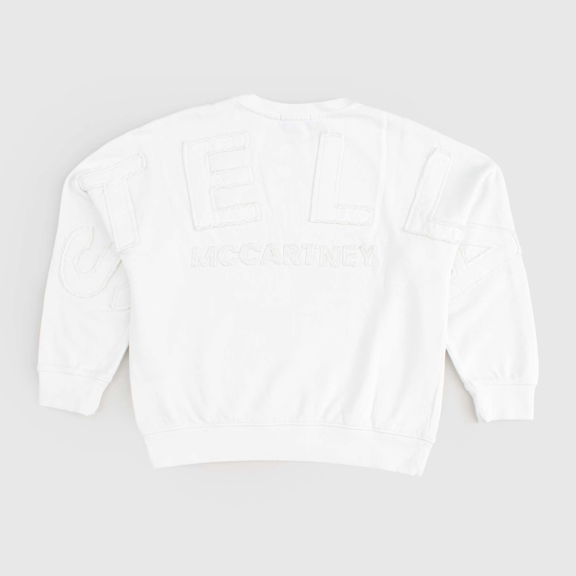Felpa Bianca Firmata STELLA MCCARTNEY - annameglio.com abbigliamento moda