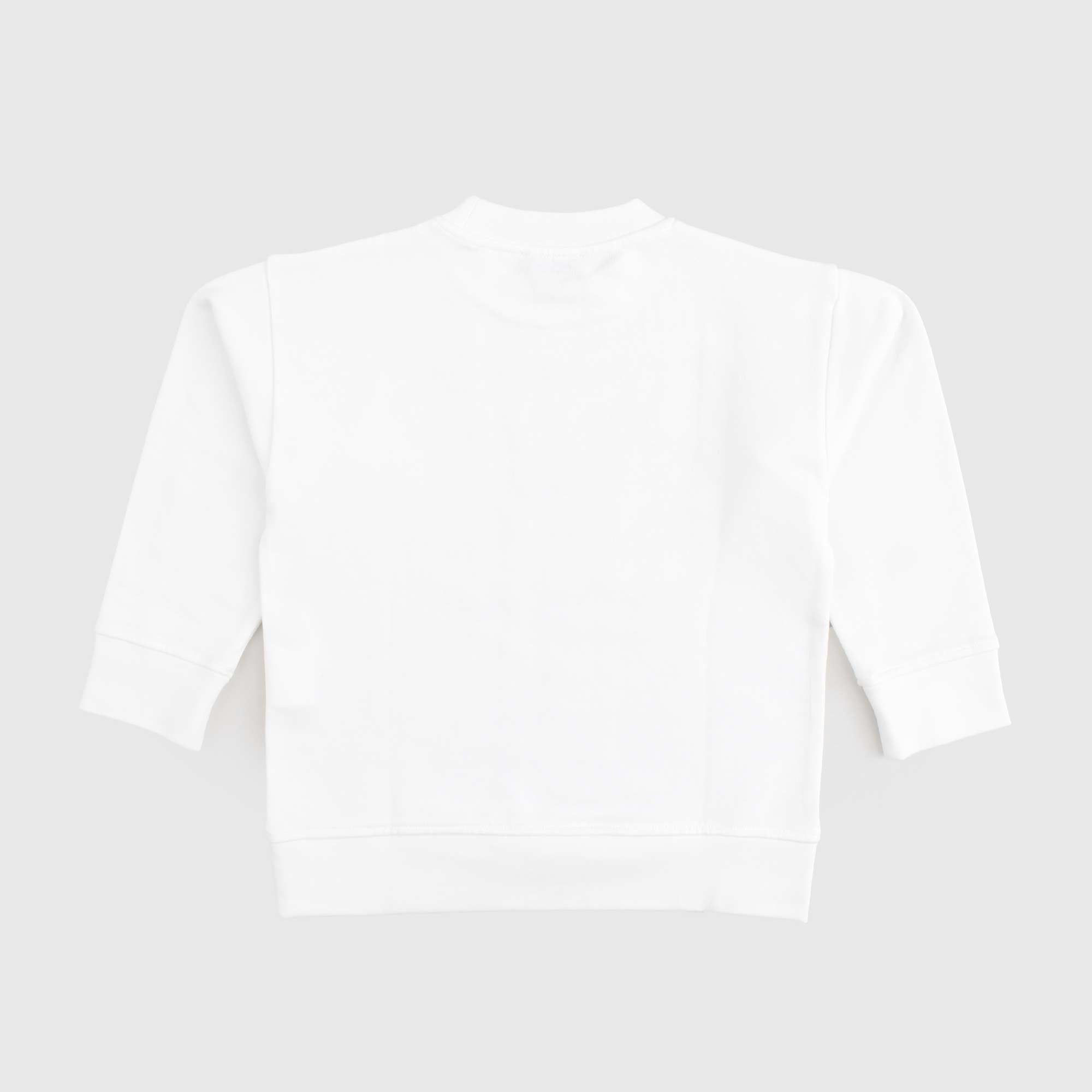 Felpa Bianca Junior Firmata STELLA MC CARTNEY - annameglio.com abbigliamento moda