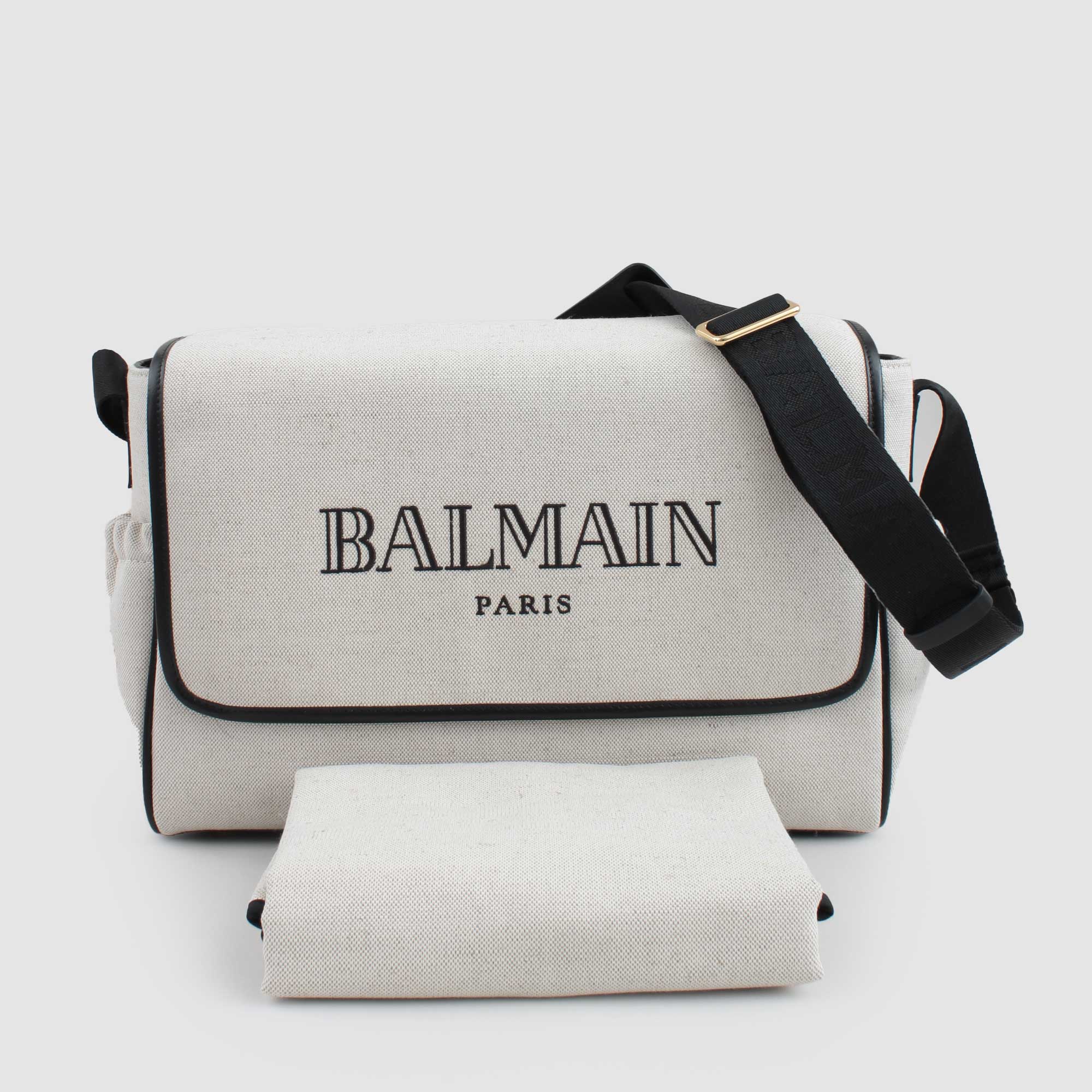 Borsa Bianca Fasciatoio Firmata BALMAIN - annameglio.com abbigliamento moda