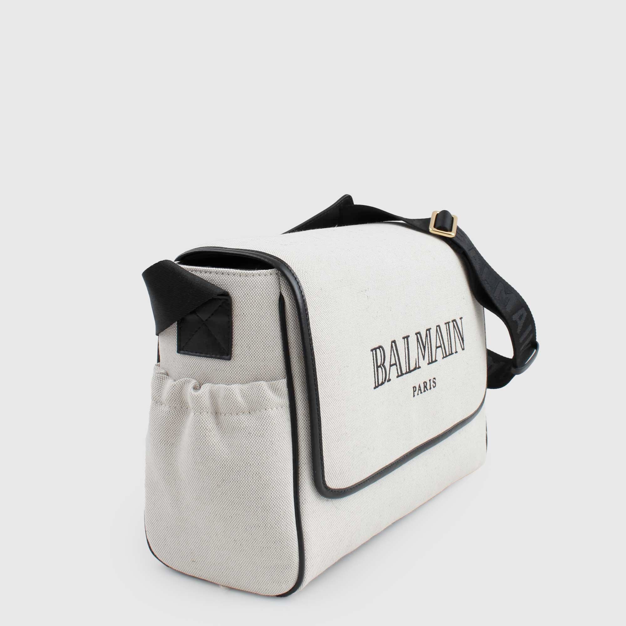 Borsa Bianca Fasciatoio Firmata BALMAIN - annameglio.com abbigliamento moda
