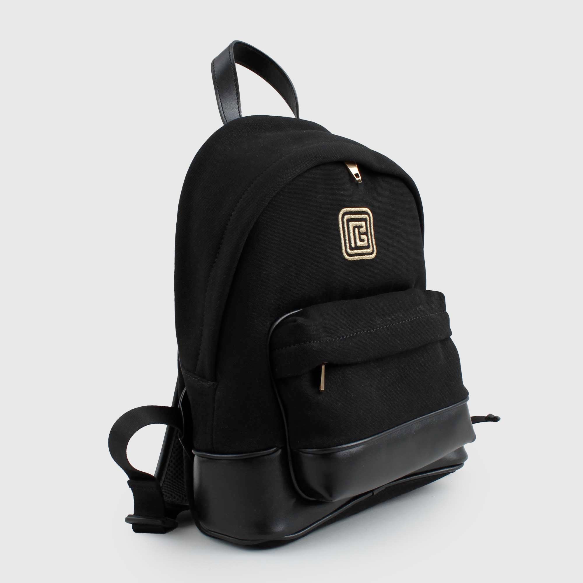 Zaino Nero Firmato BALMAIN - annameglio.com abbigliamento moda