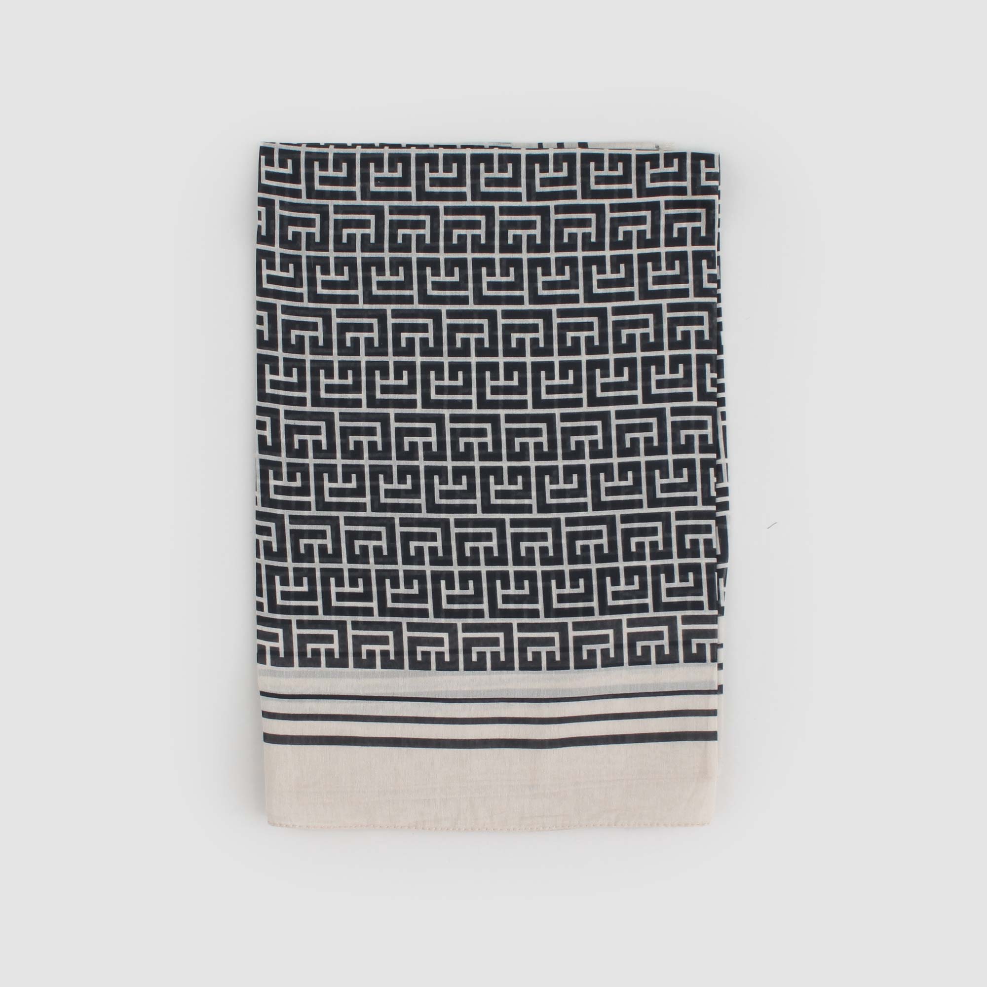 Foulard nero e beige Firmato BALMAIN - annameglio.com abbigliamento moda